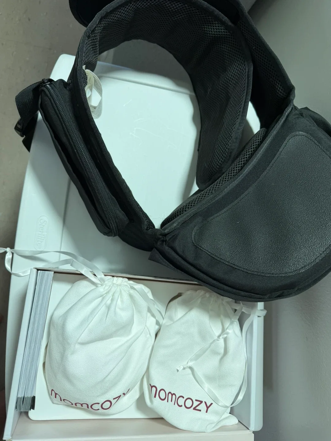 Momcozy Hip Carrier & Momcozy breastpump S9 image indicator(5)