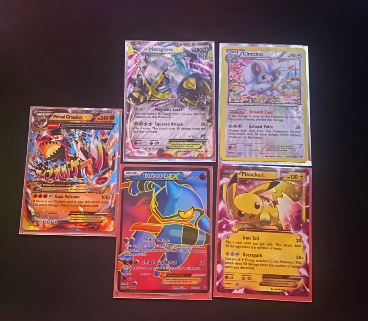 Pokemon EX Cards
