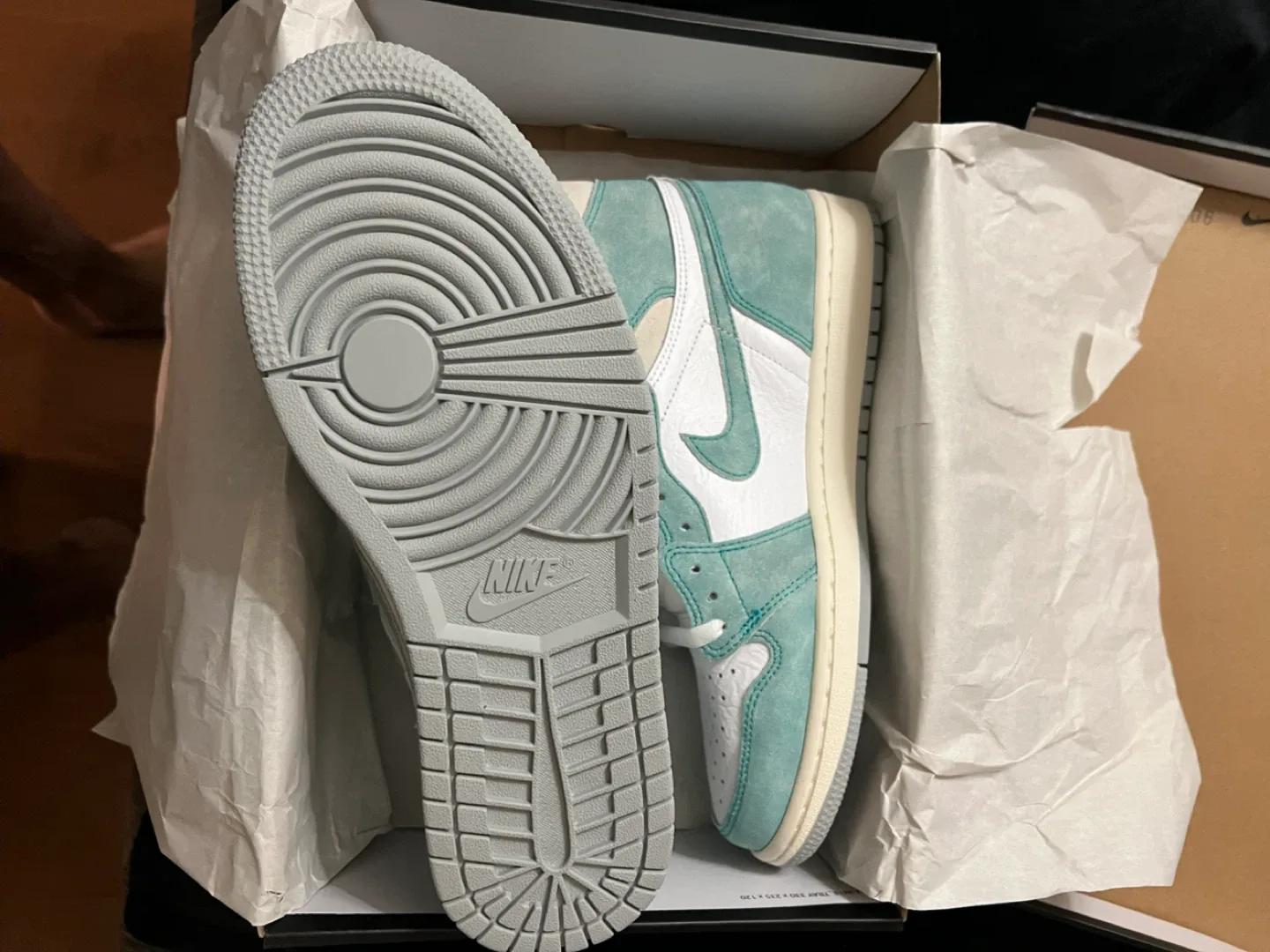 Nike Air Jordan 1 Retro High OG Turbo Green, Size 10