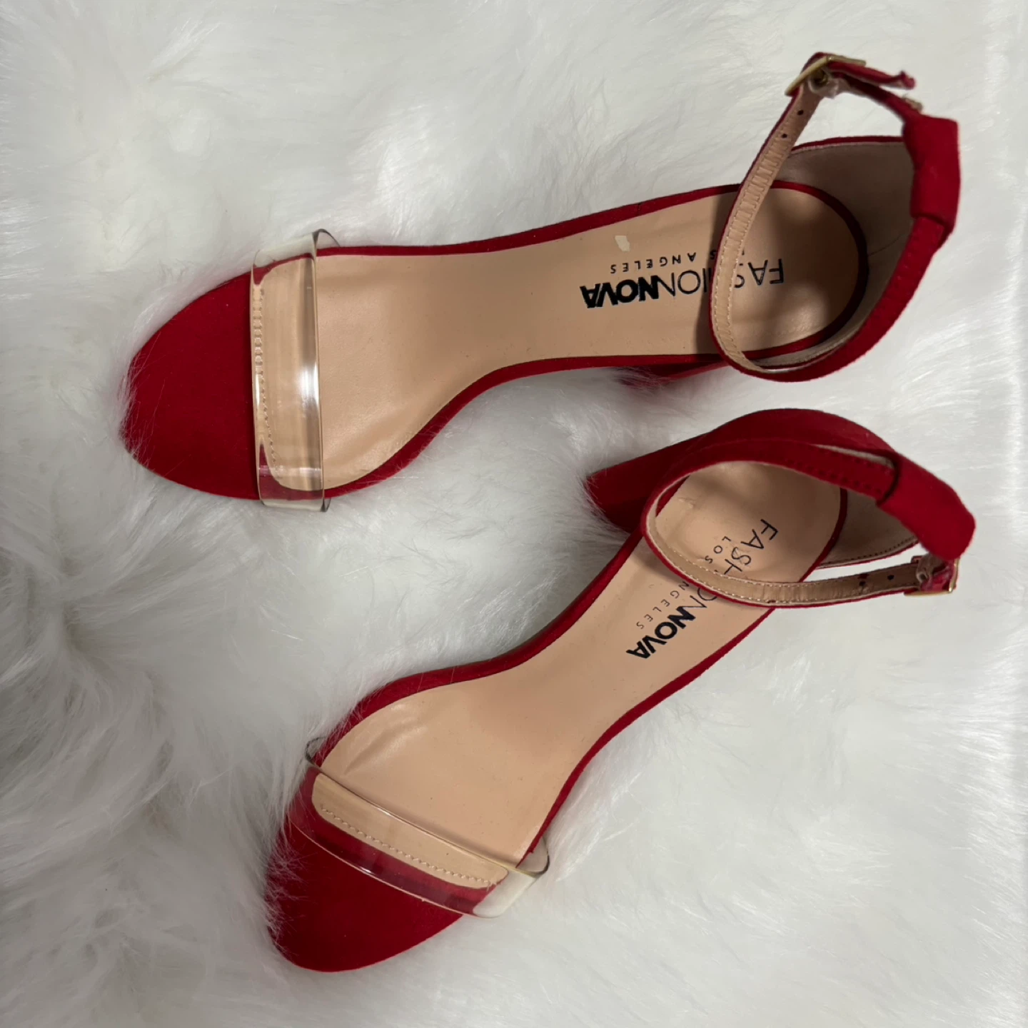 Fashion Nova Red Heels