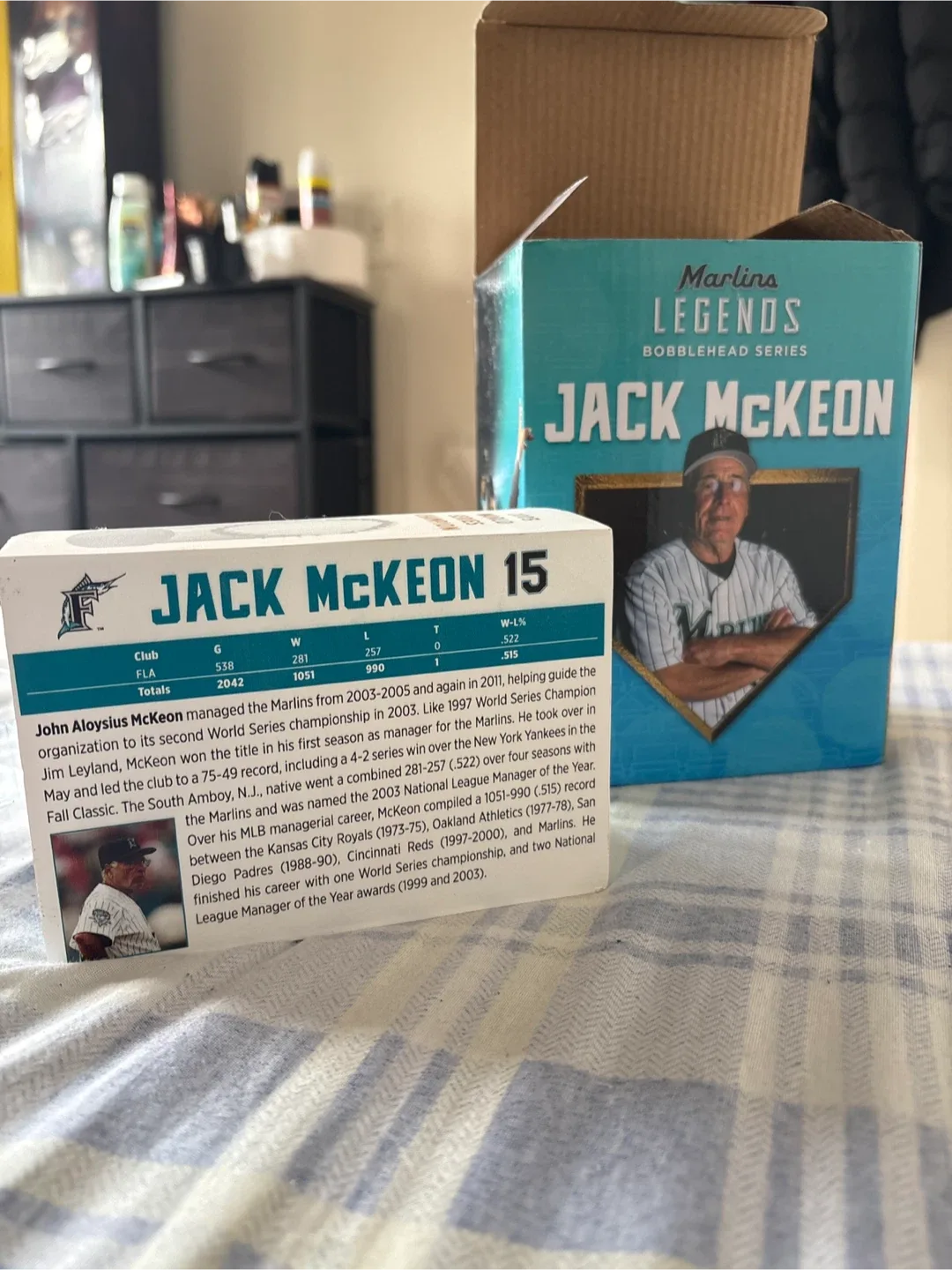 Marlins Legends Jack McKeon Bobblehead Series image indicator(4)