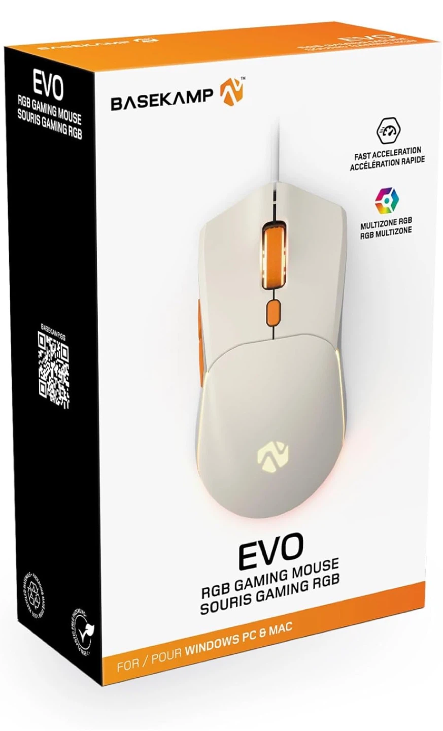 Basekamp EVO RGB Gaming Mouse - NEW