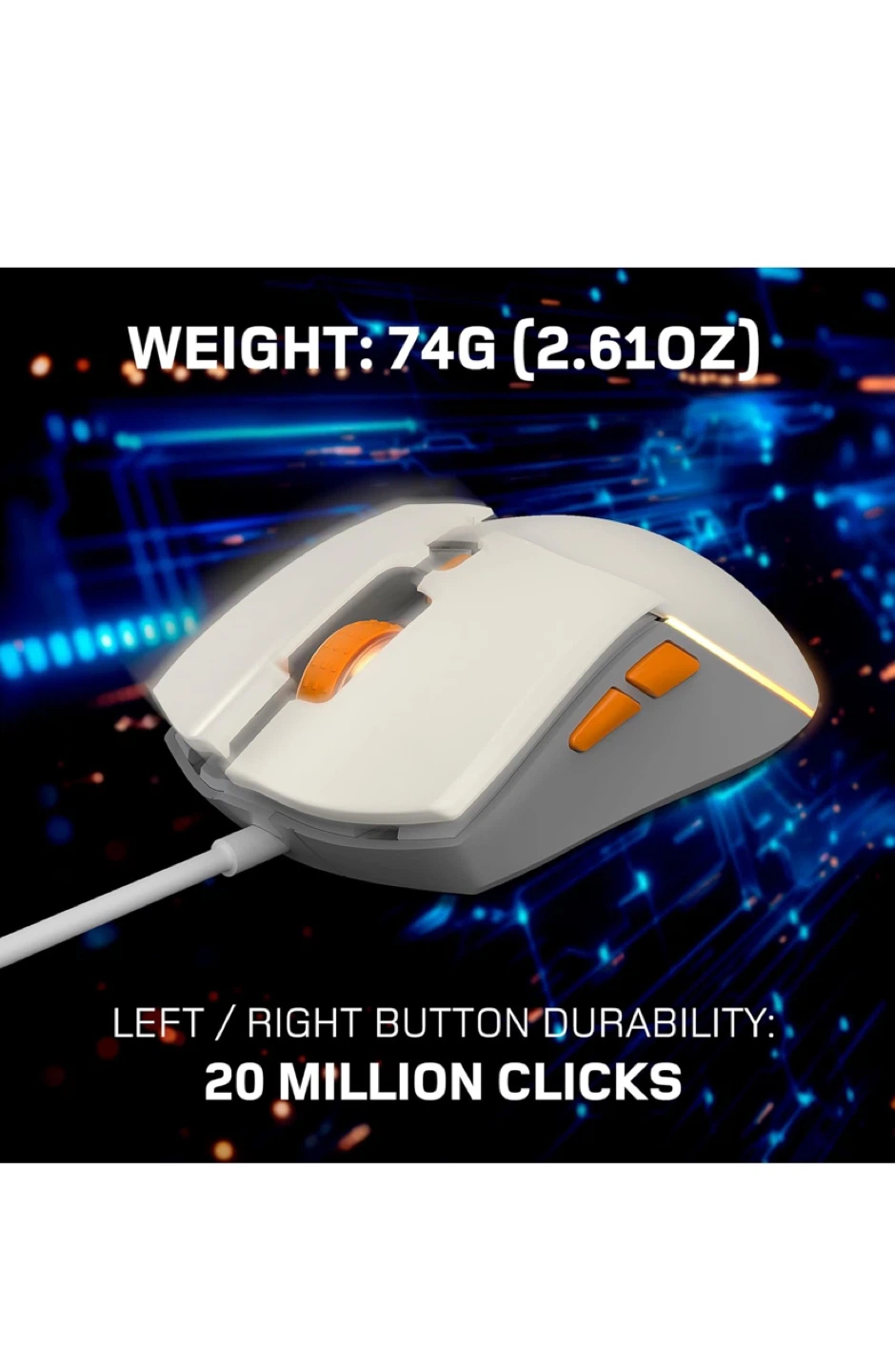 Basekamp EVO RGB Gaming Mouse - NEW - photo 3