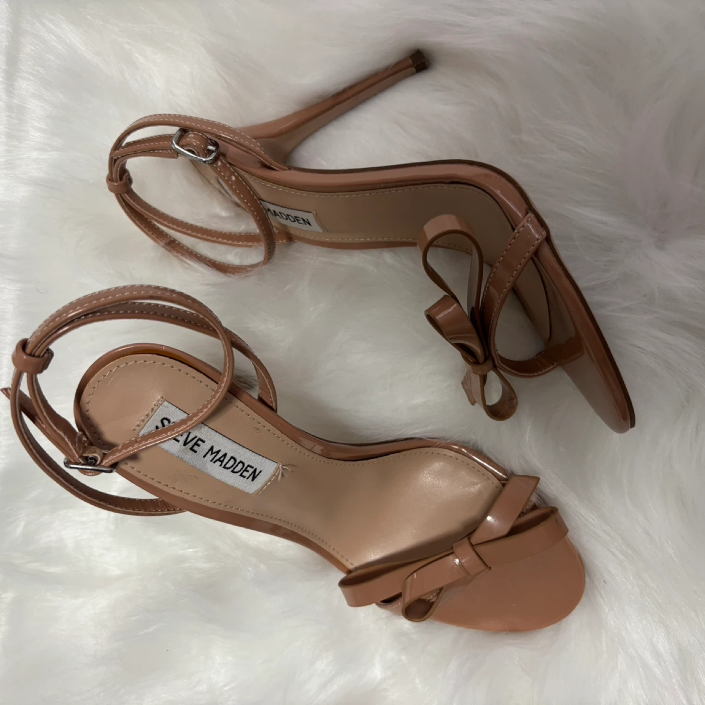 Steve Madden Tan Heels, Size 7 - photo 2
