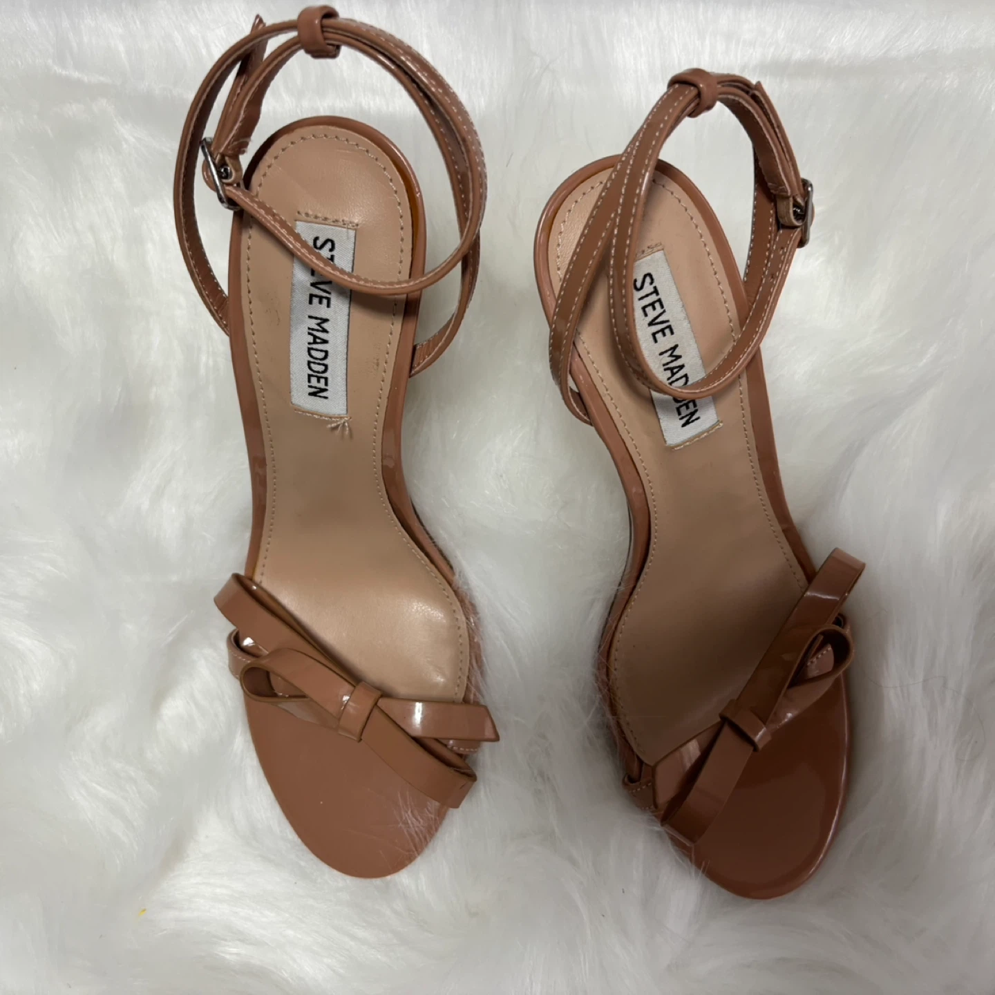 Steve Madden Tan Heels, Size 7