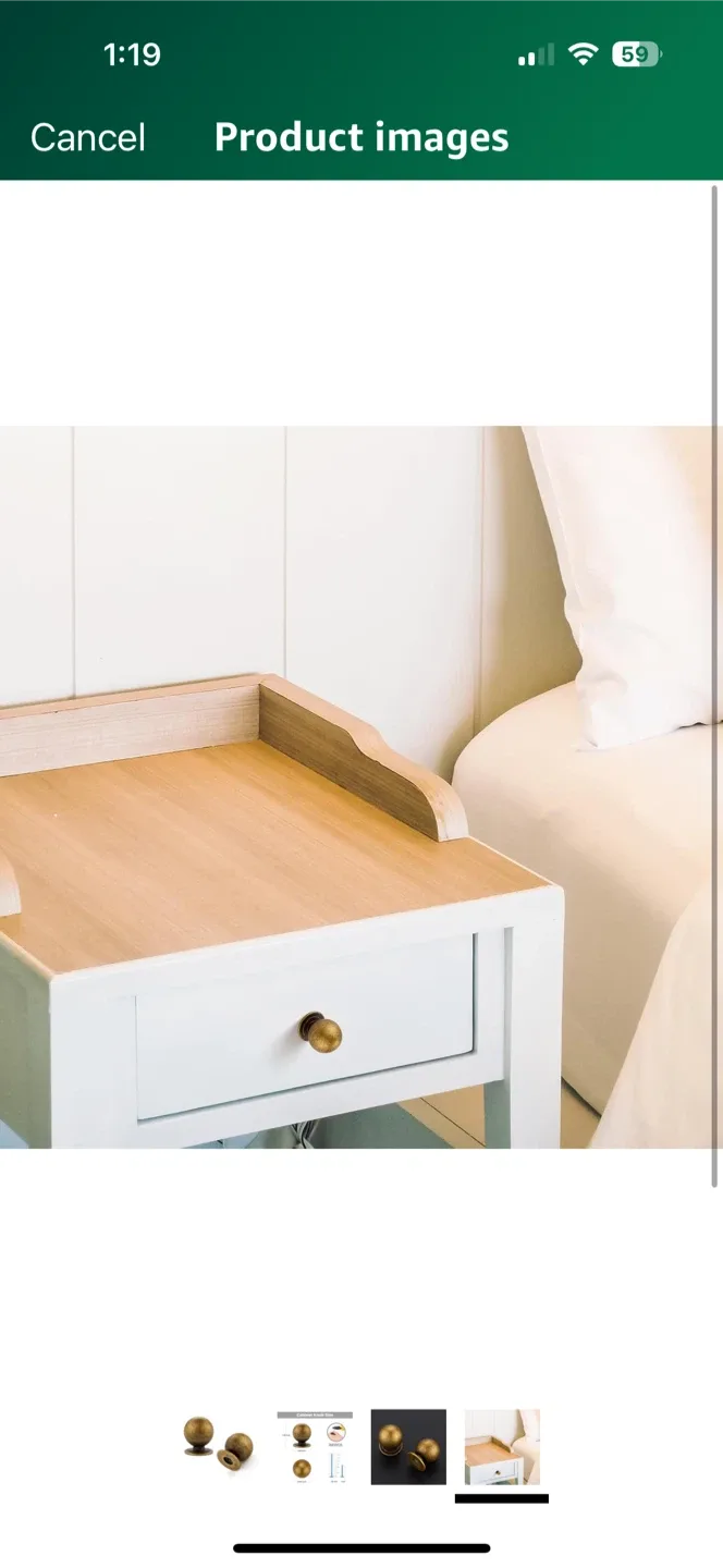 Vintage Bronze Round Cabinet Knobs 12 pcs image indicator(5)