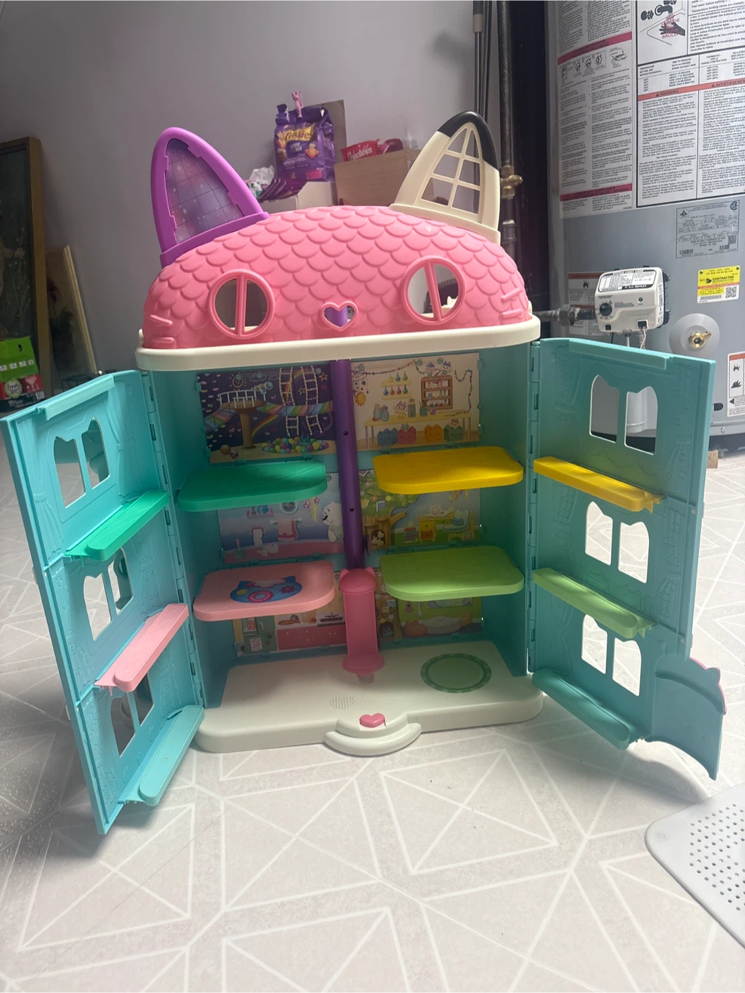 Gabbys Dollhouse Playset