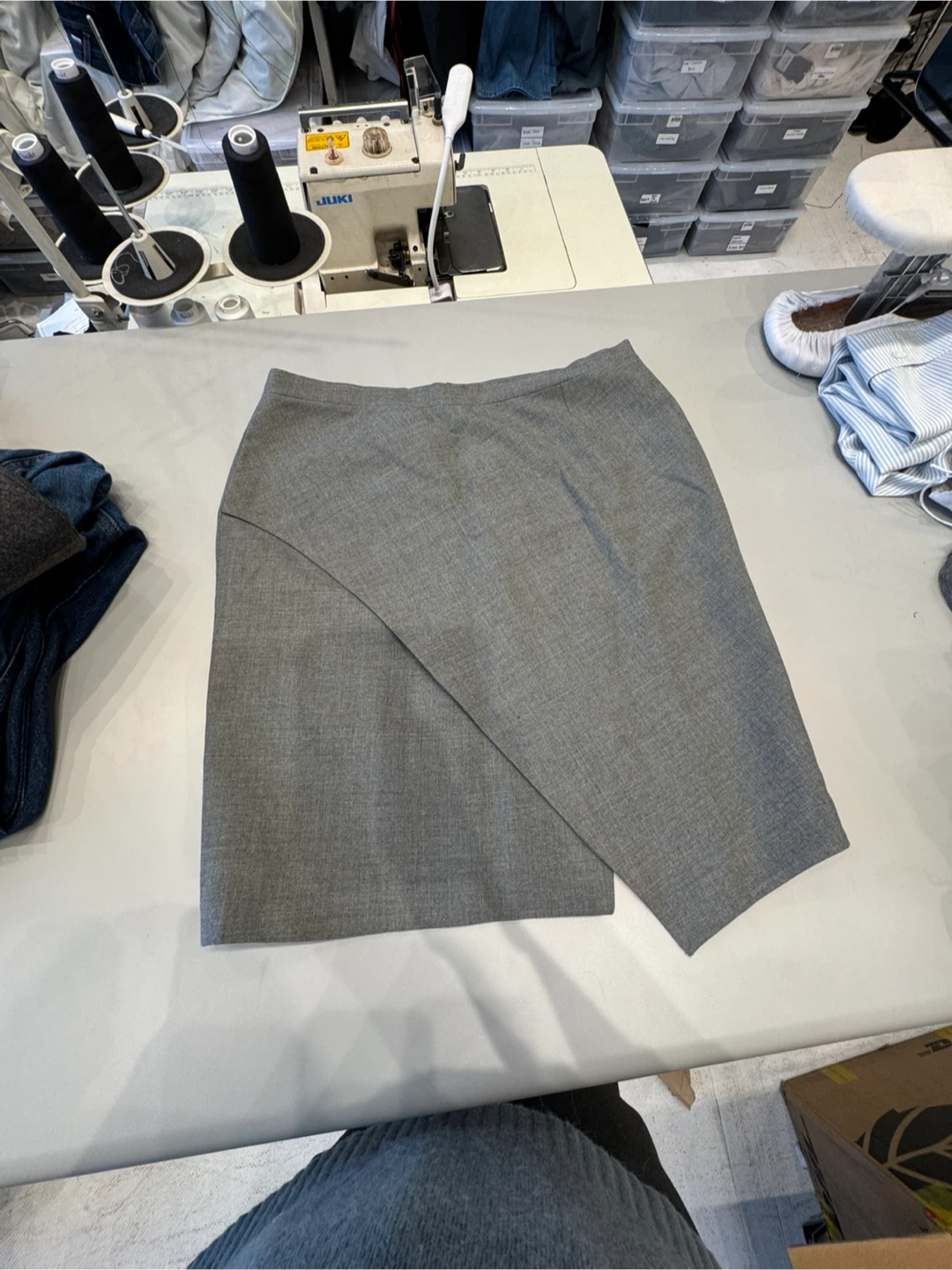 Gray Skirt