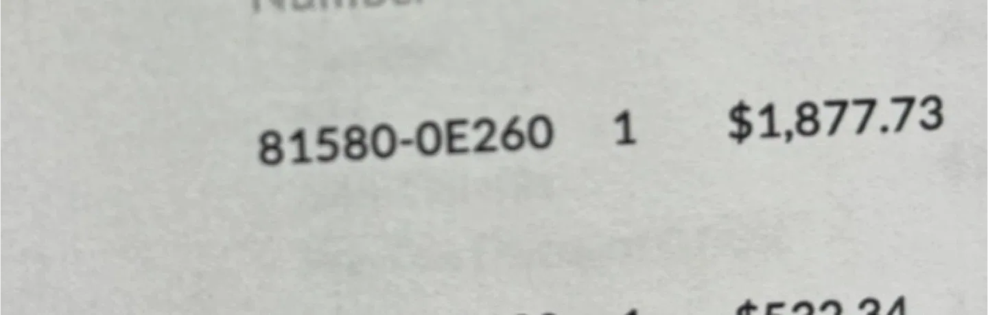 Lexus Tail Light 81580-0E260 image indicator(4)