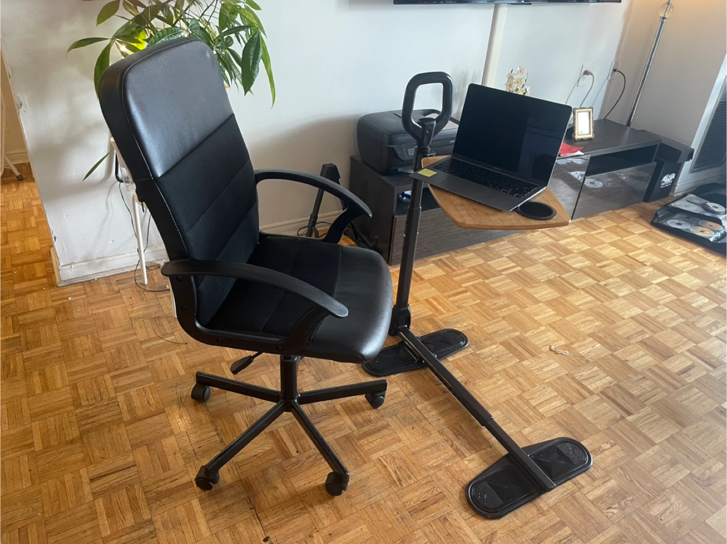 Adjustable Overbed Table with Handle - photo 5