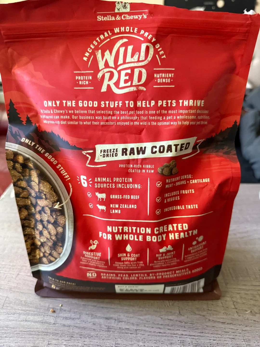 Stella & Chewy's Wild Red Raw Coated Red Meat Recipe image indicator(2)