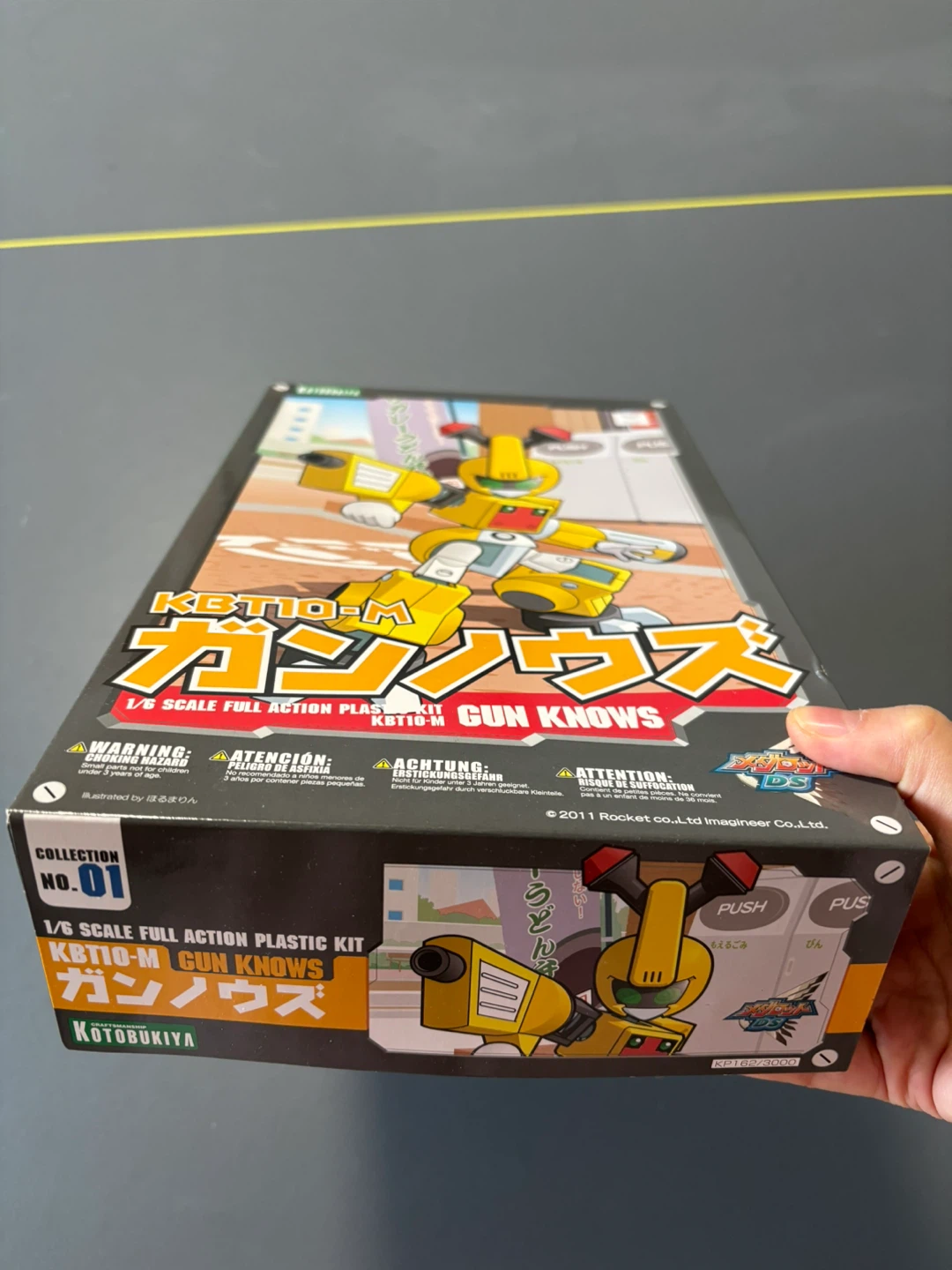 Kotobukiya Medabots Kbt10-m Gun Knows 1/6 Plastic Model Kit - photo 2