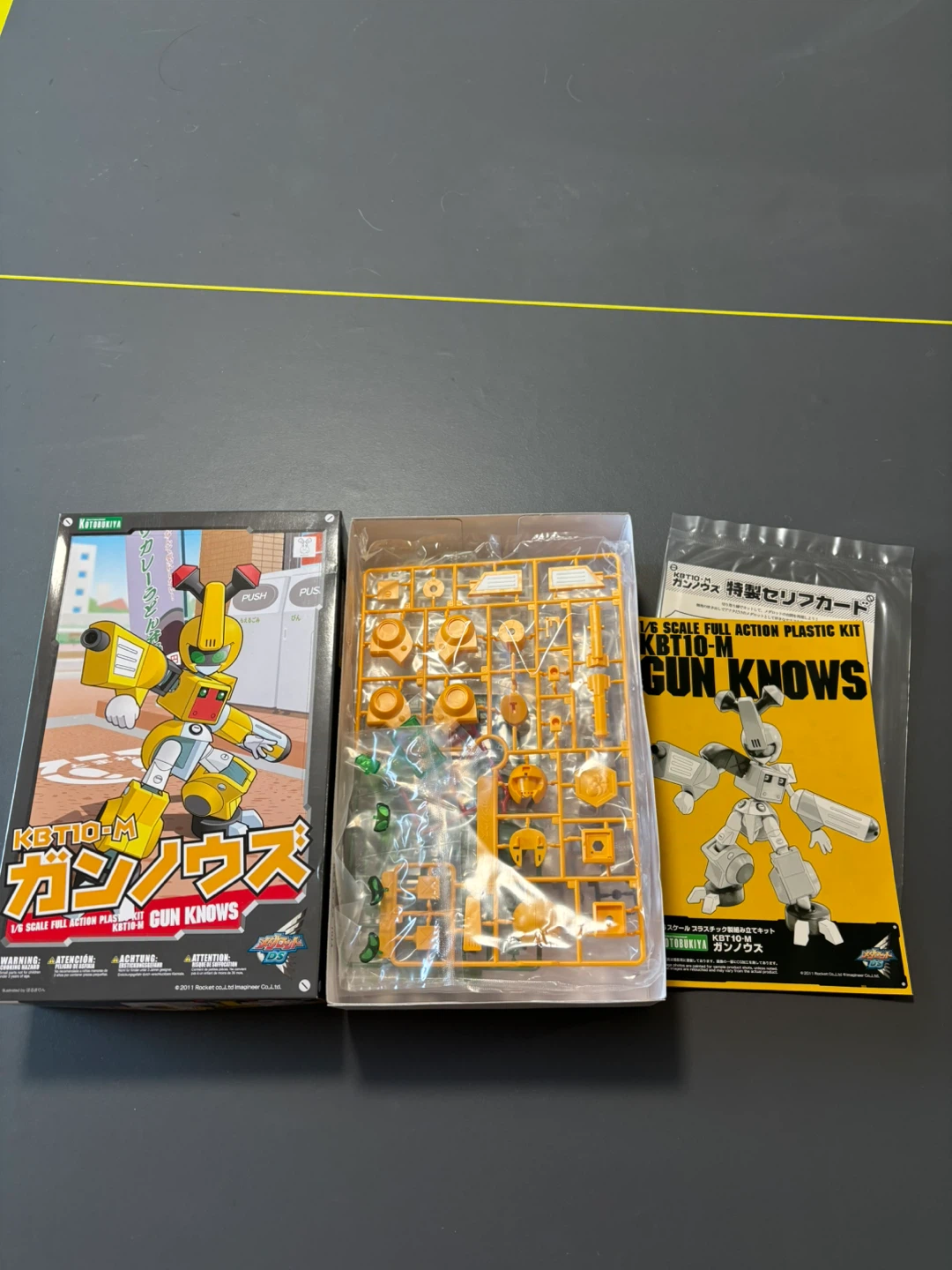 Kotobukiya Medabots Kbt10-m Gun Knows 1/6 Plastic Model Kit - photo 3