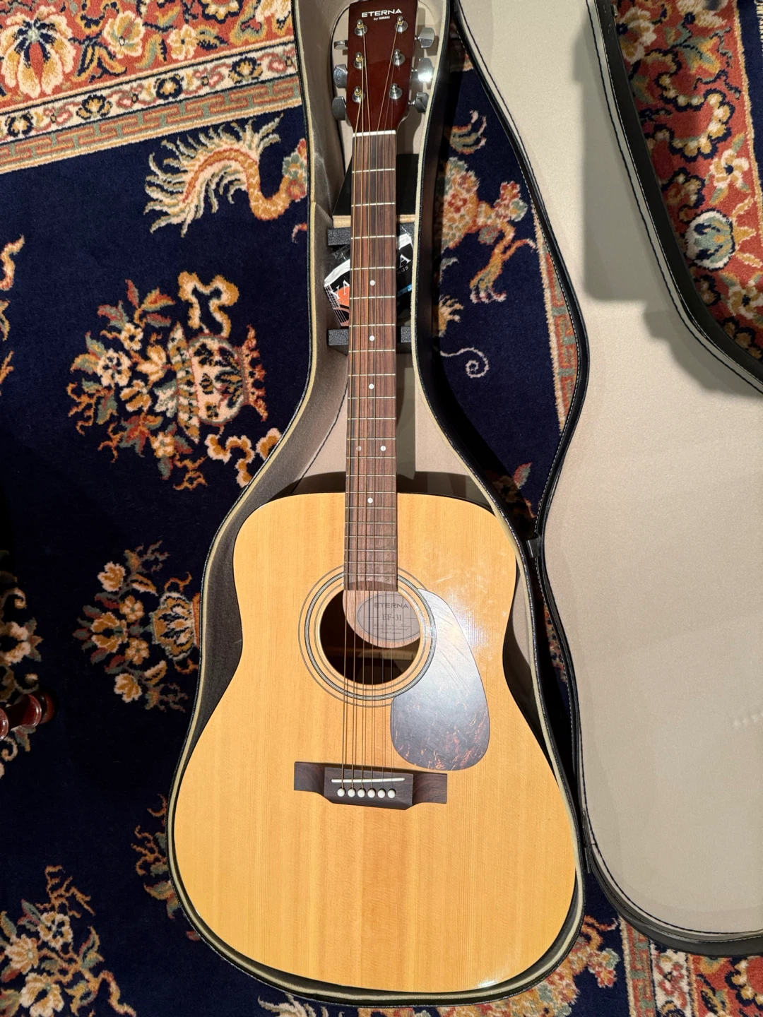 Eterna Acoustic Guitar by Yamaha with Case