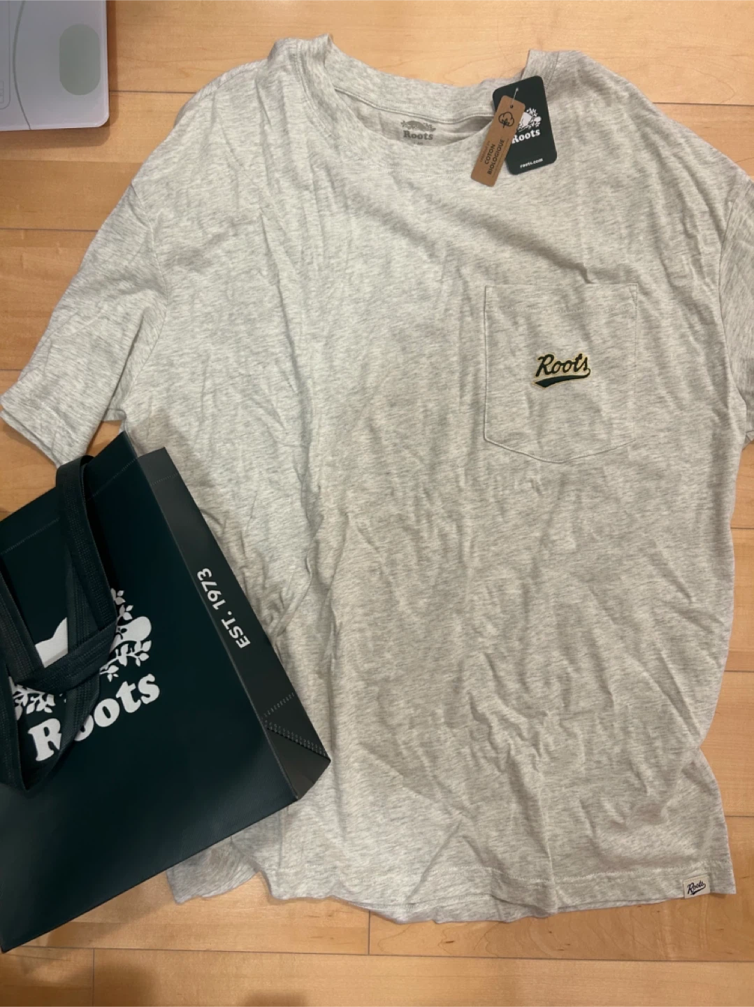 Roots Grey T-Shirt
