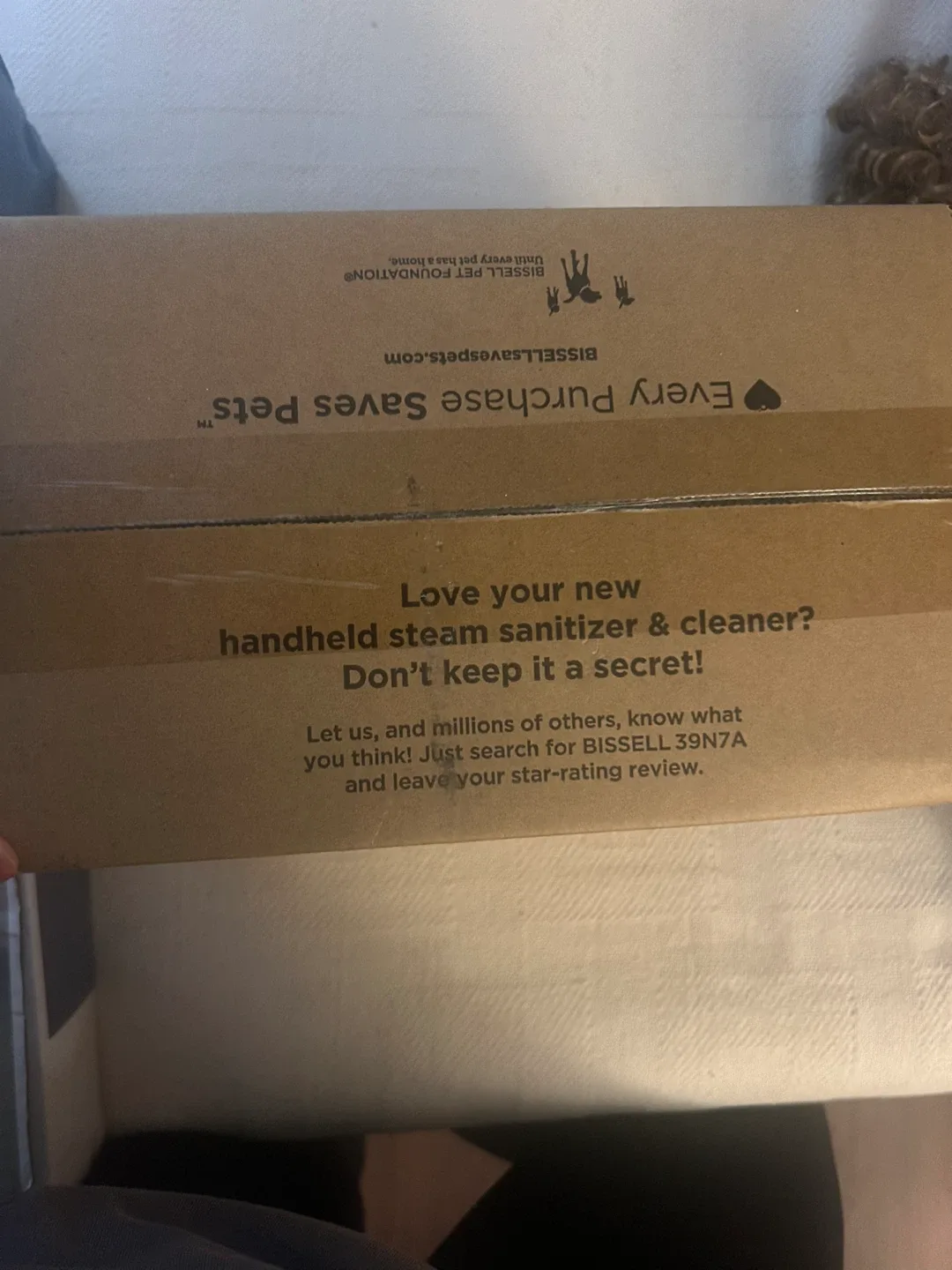 Bissell Steam Shot Deluxe Handheld Sanitizer & Cleaner - New image indicator(2)