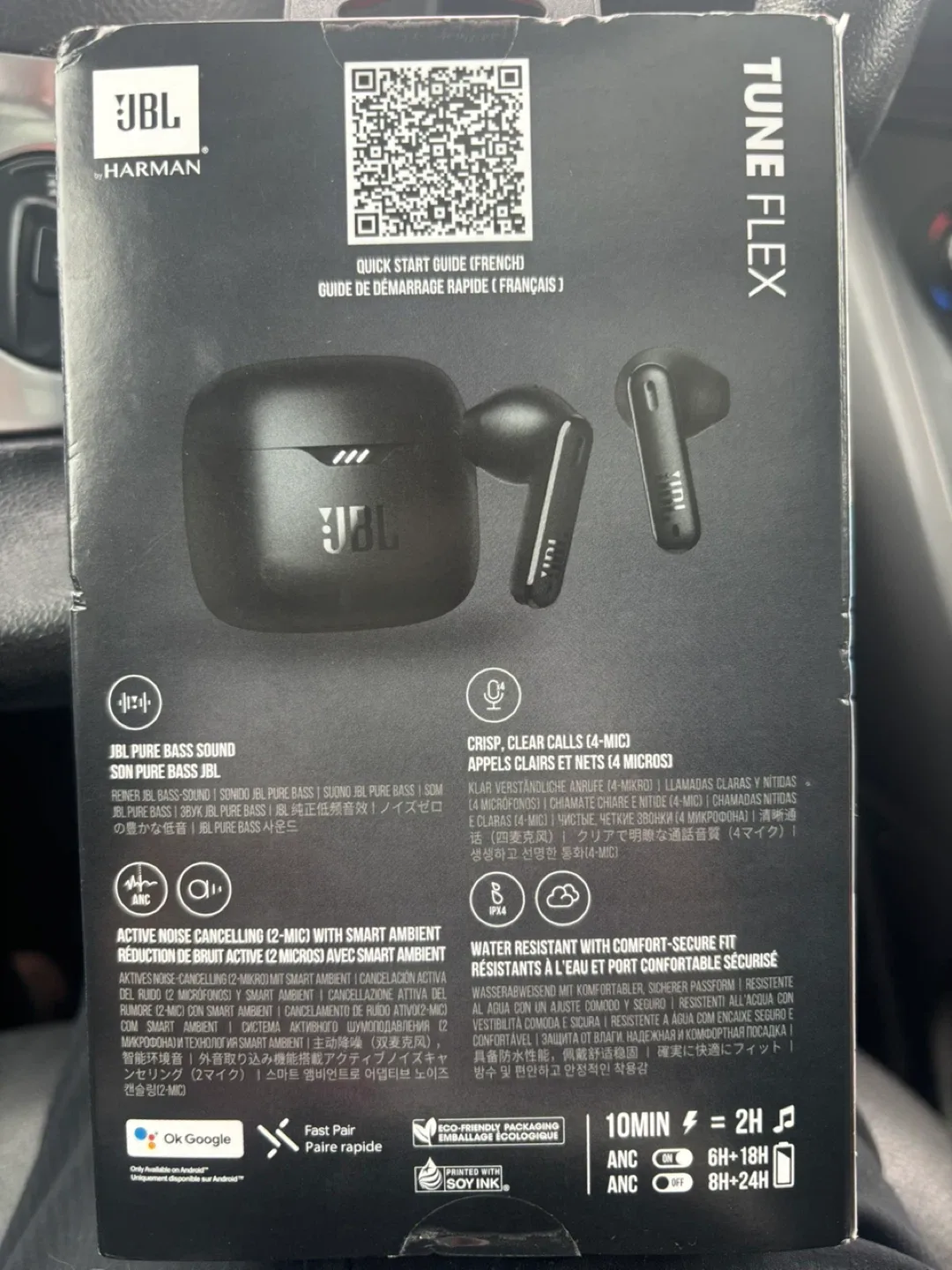 New JBL Tune Flex Wireless Earbuds - Black image indicator(2)