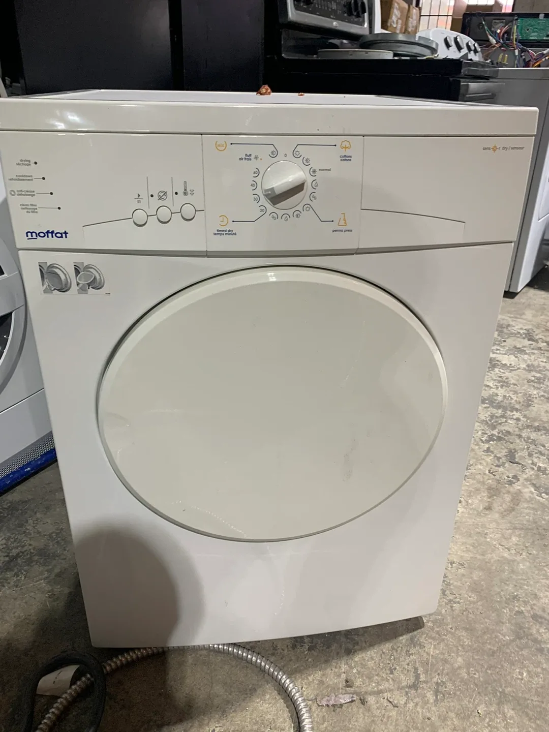 Moffat RCKH315EHW Dryer image indicator(2)