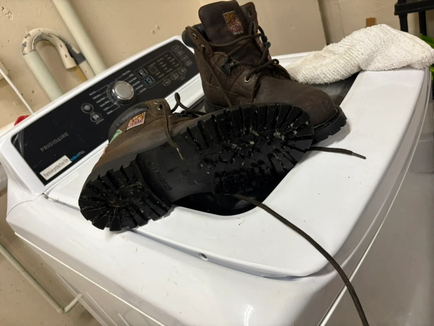 Kodiak Brown Leather Work Boots