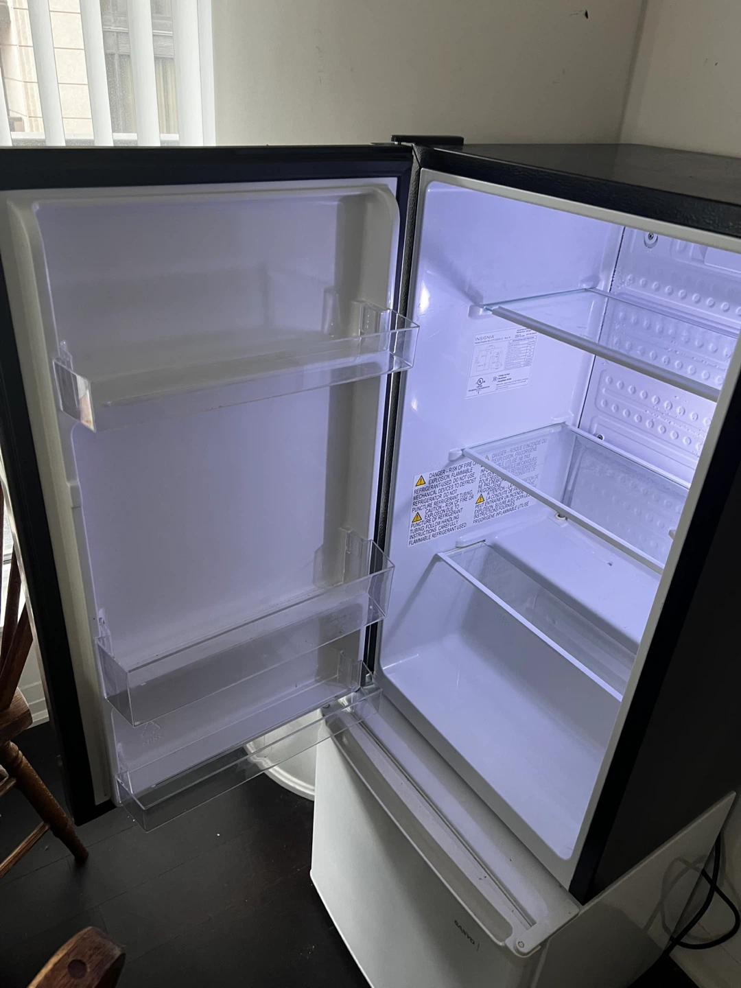 Insignia Mini Fridge - Great Condition! - photo 3