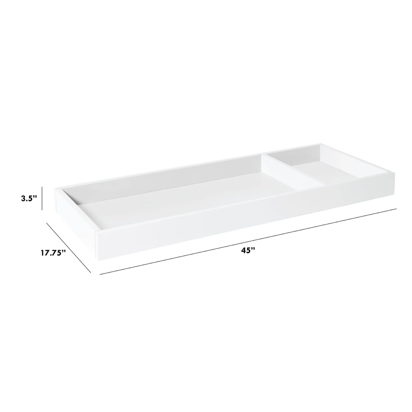 DaVinci Charlie Double Dresser with Changing Tray - photo 2