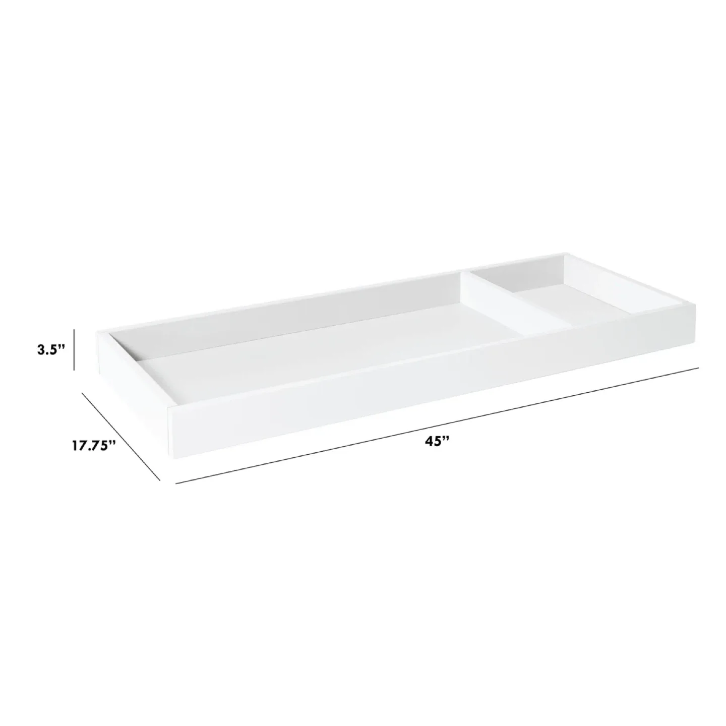 DaVinci Charlie Double Dresser with Changing Tray image indicator(2)