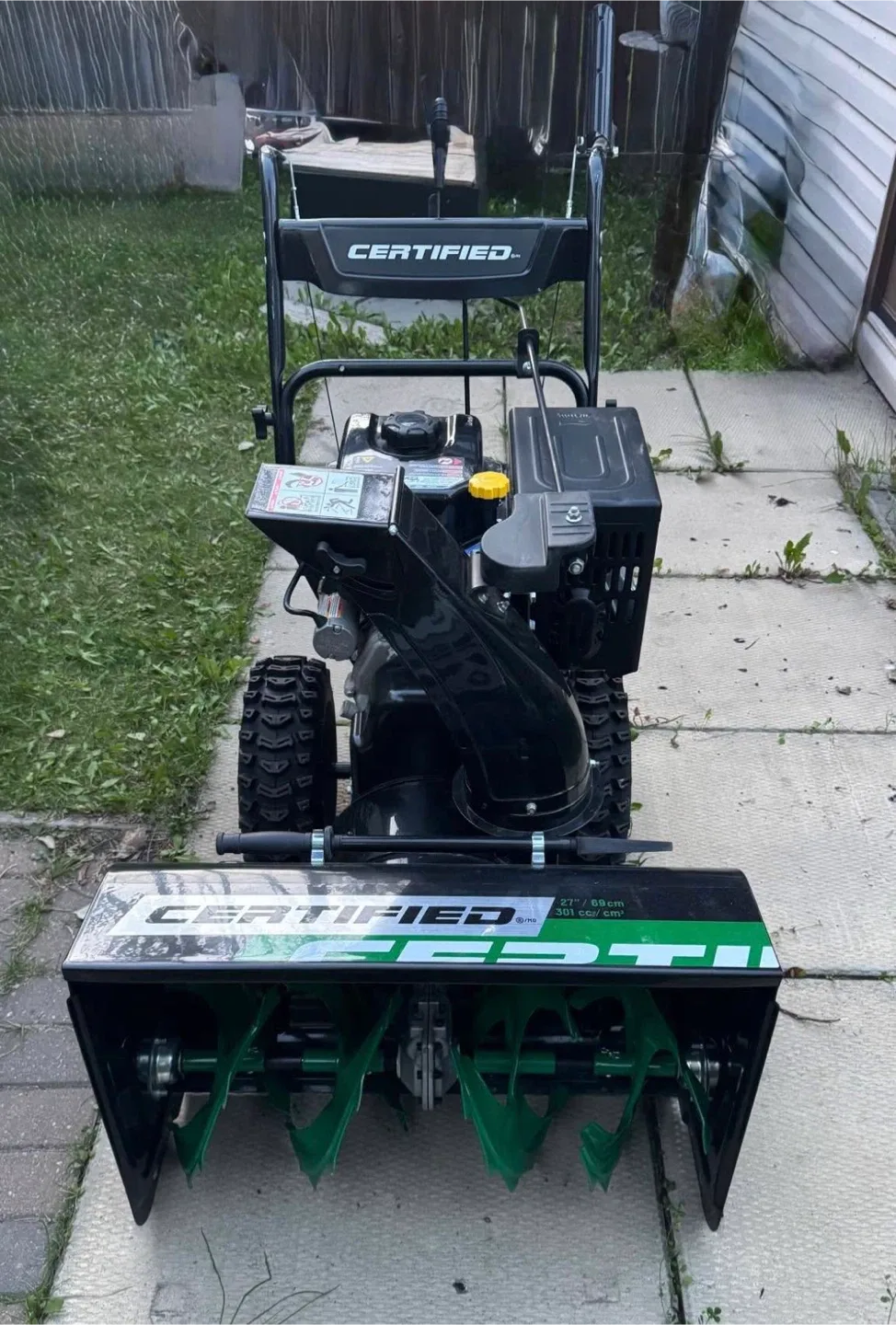 Stage Gas Snowblower image indicator(2)