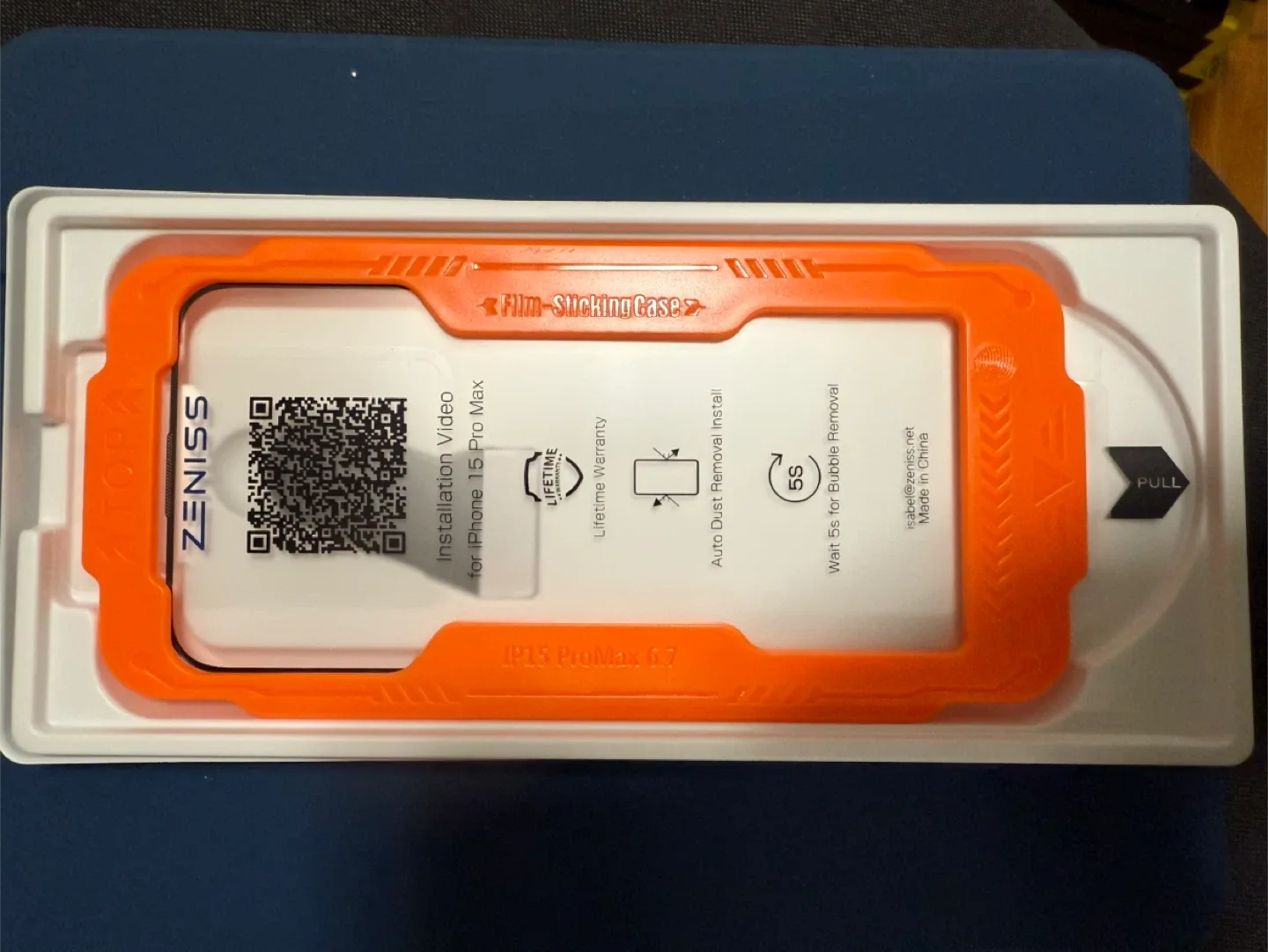 Screen Protector iPhone 15 Pro Max image indicator(5)