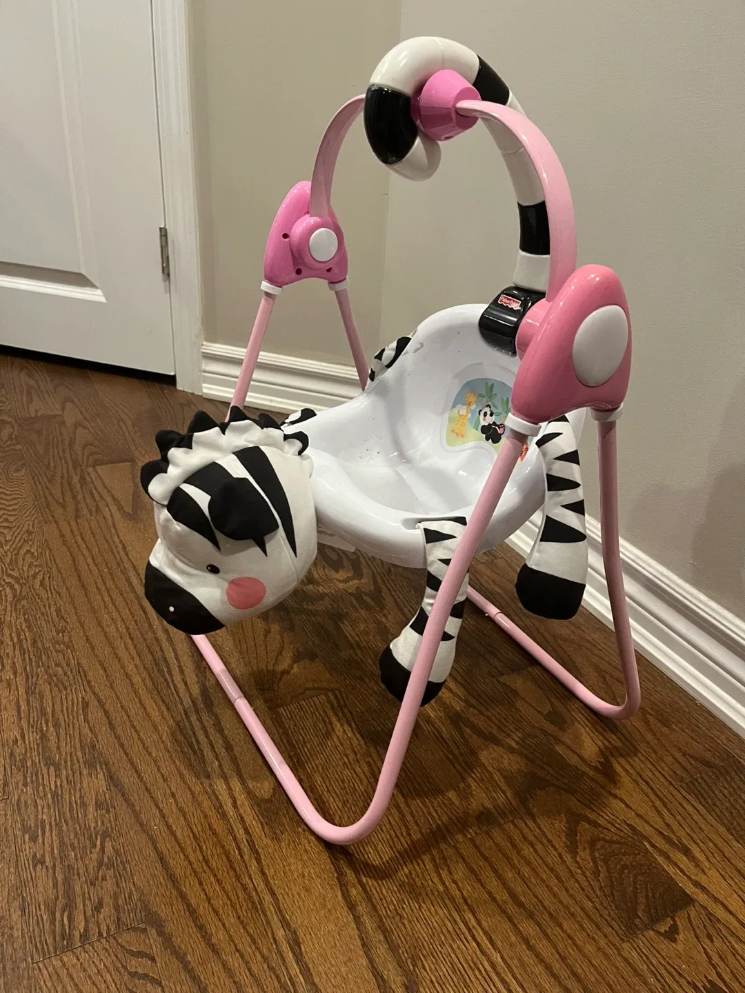 Fisher-Price Zebra Cradle 'n Swing