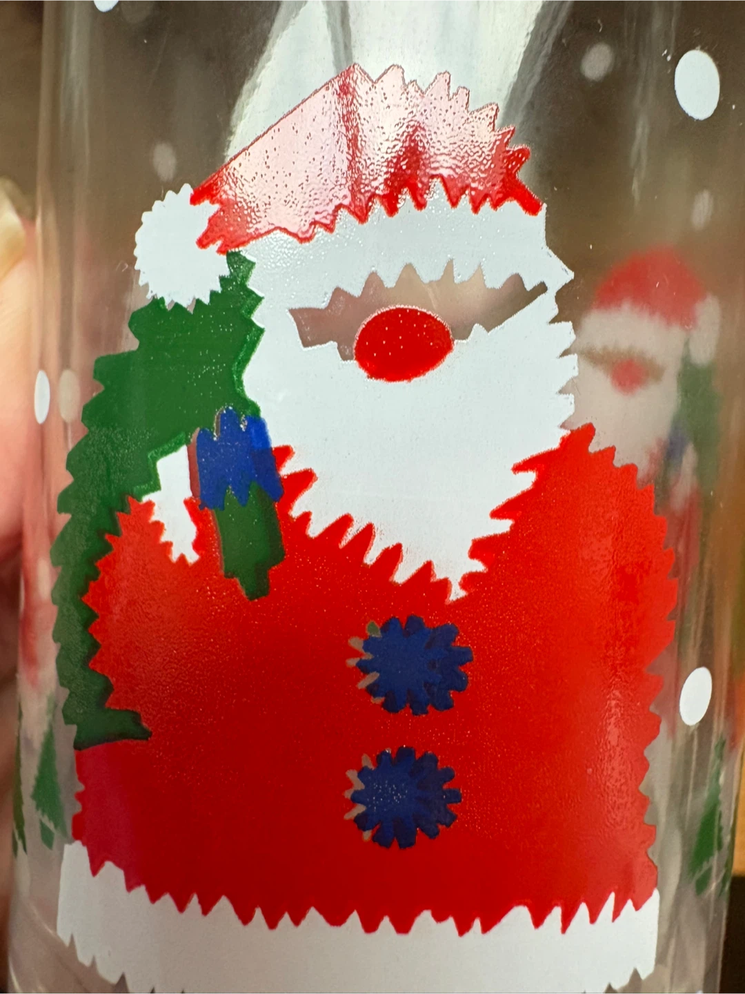 Santa Claus Glass Tumbler Set of 10 - photo 3