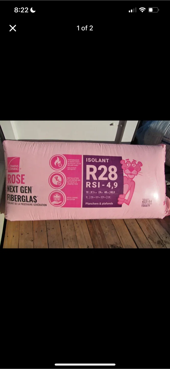 Owens Corning Rose Next Gen Fiberglass Insulation