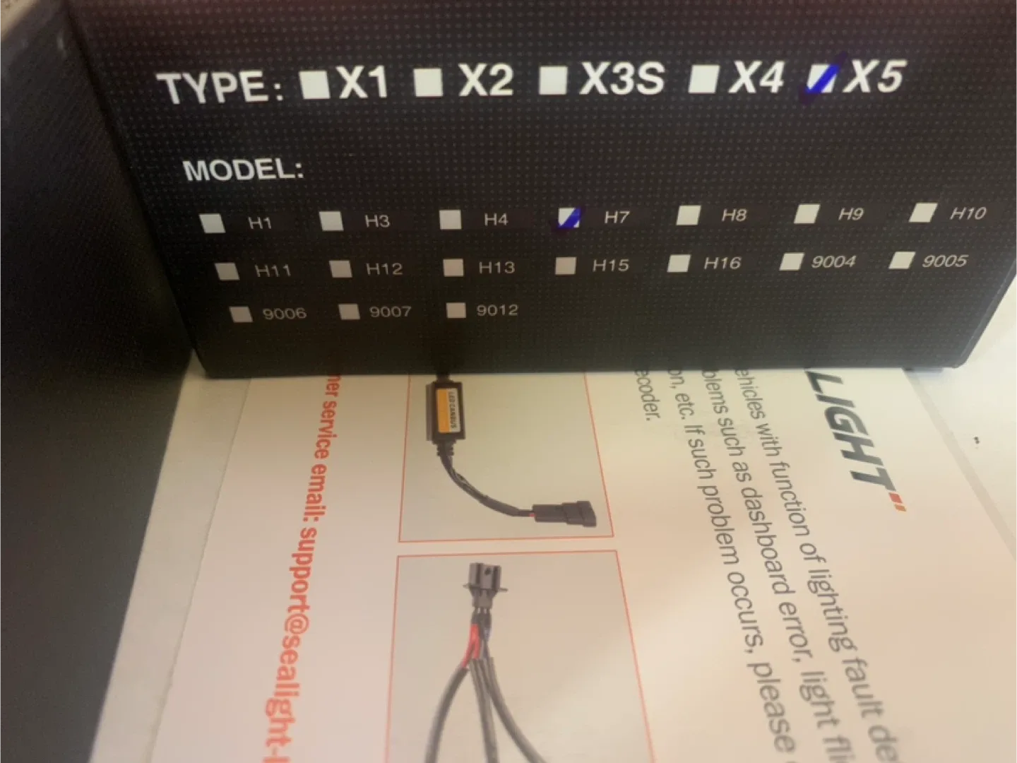 SEALIGHT X5 LED Lighting Kit - New in Box! image indicator(6)