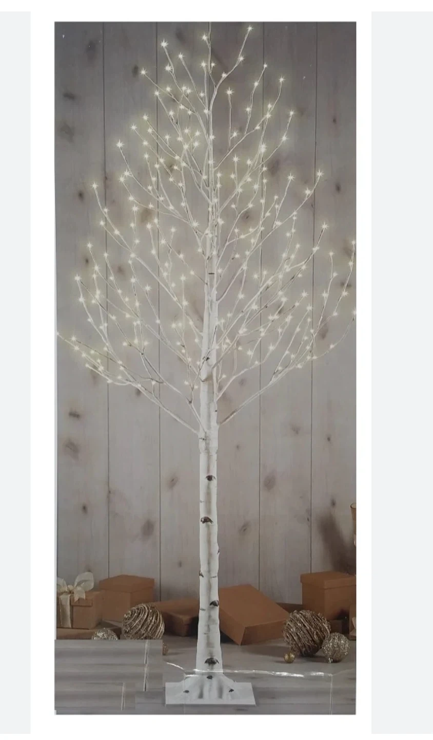 Costco LED Birch Tree 7.5 ft - photo 2
