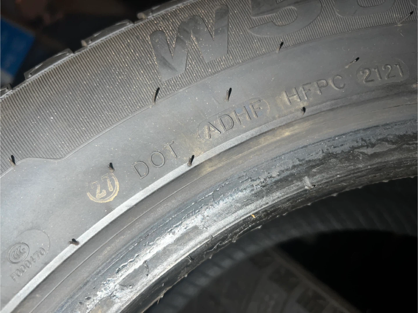 Set of 4 Winter Tires - 235/55R17 + 1  235/55R17 - photo 3