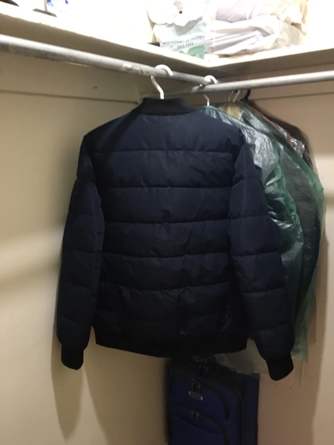 Michael Kors Puffer Jacket - Navy Blue image indicator(5)