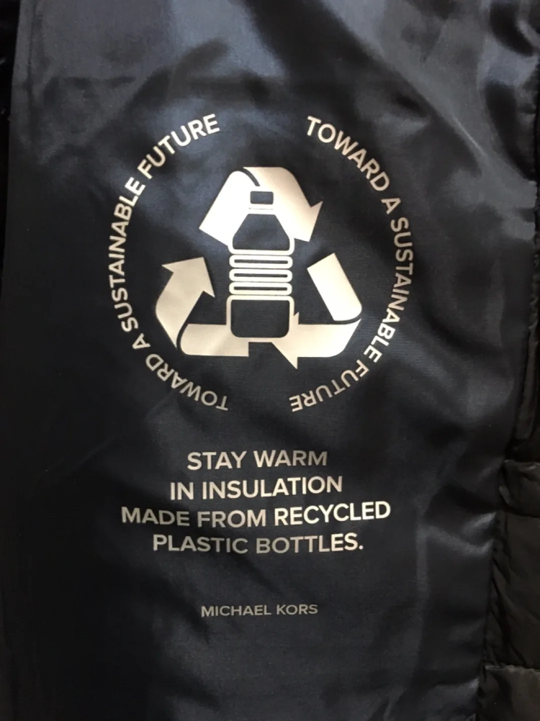 Michael Kors Puffer Jacket - Navy Blue image indicator(6)