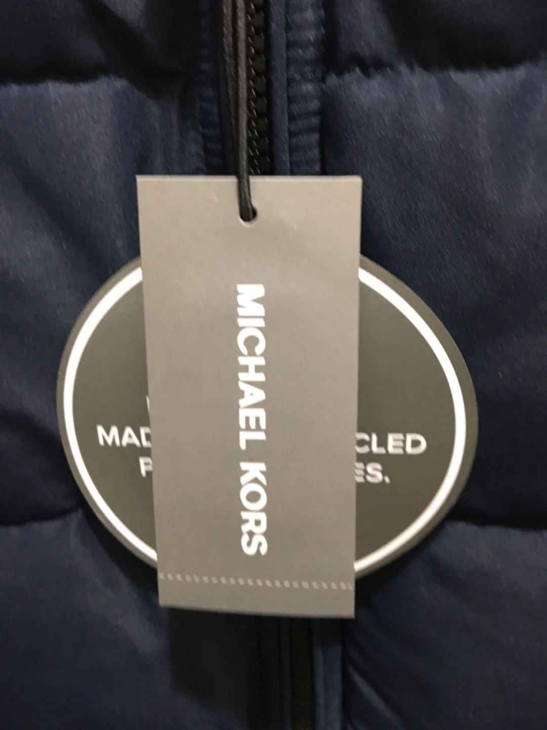 Michael Kors Puffer Jacket - Navy Blue image indicator(8)