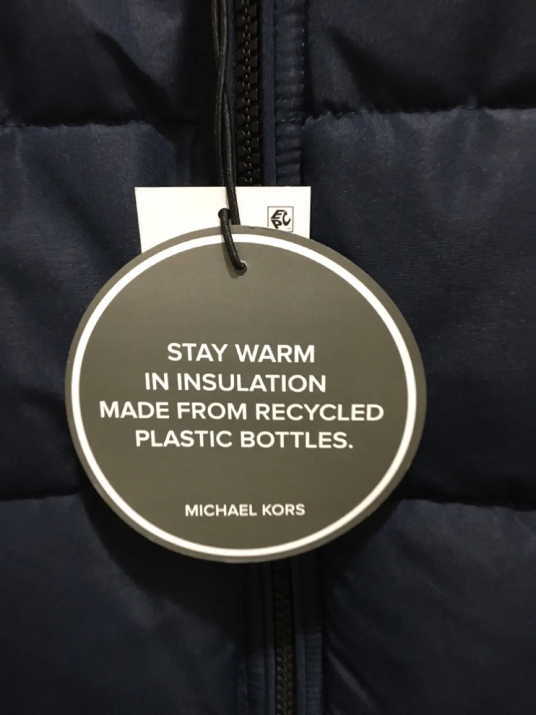 Michael Kors Puffer Jacket - Navy Blue image indicator(9)