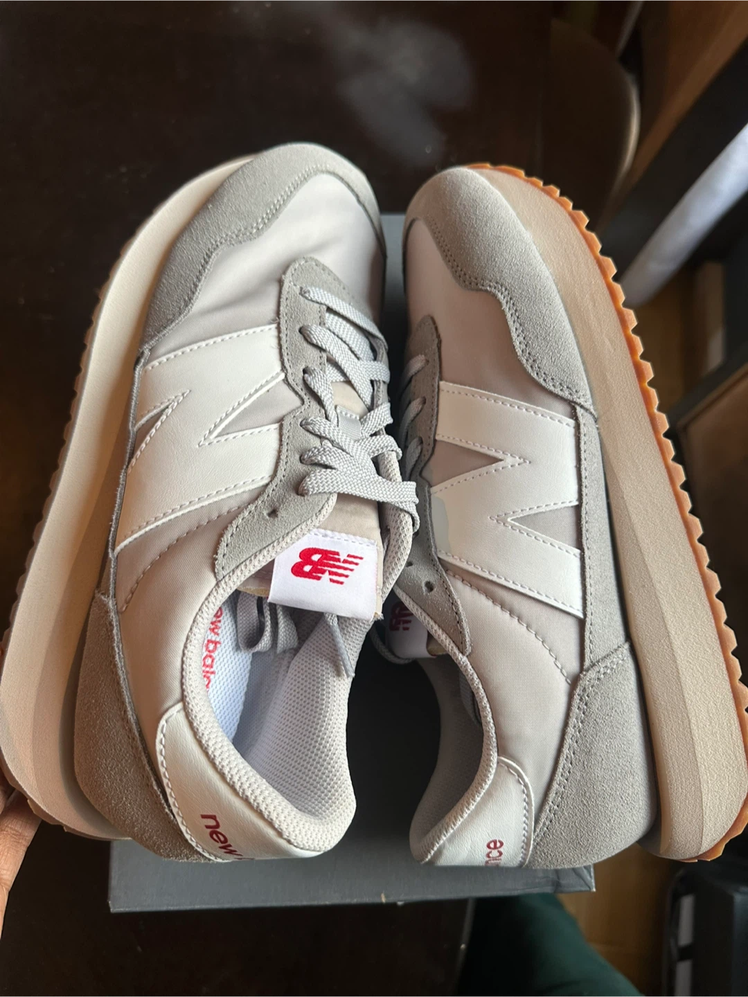 New Balance 237 Grey/White Sneakers size 10 - photo 5