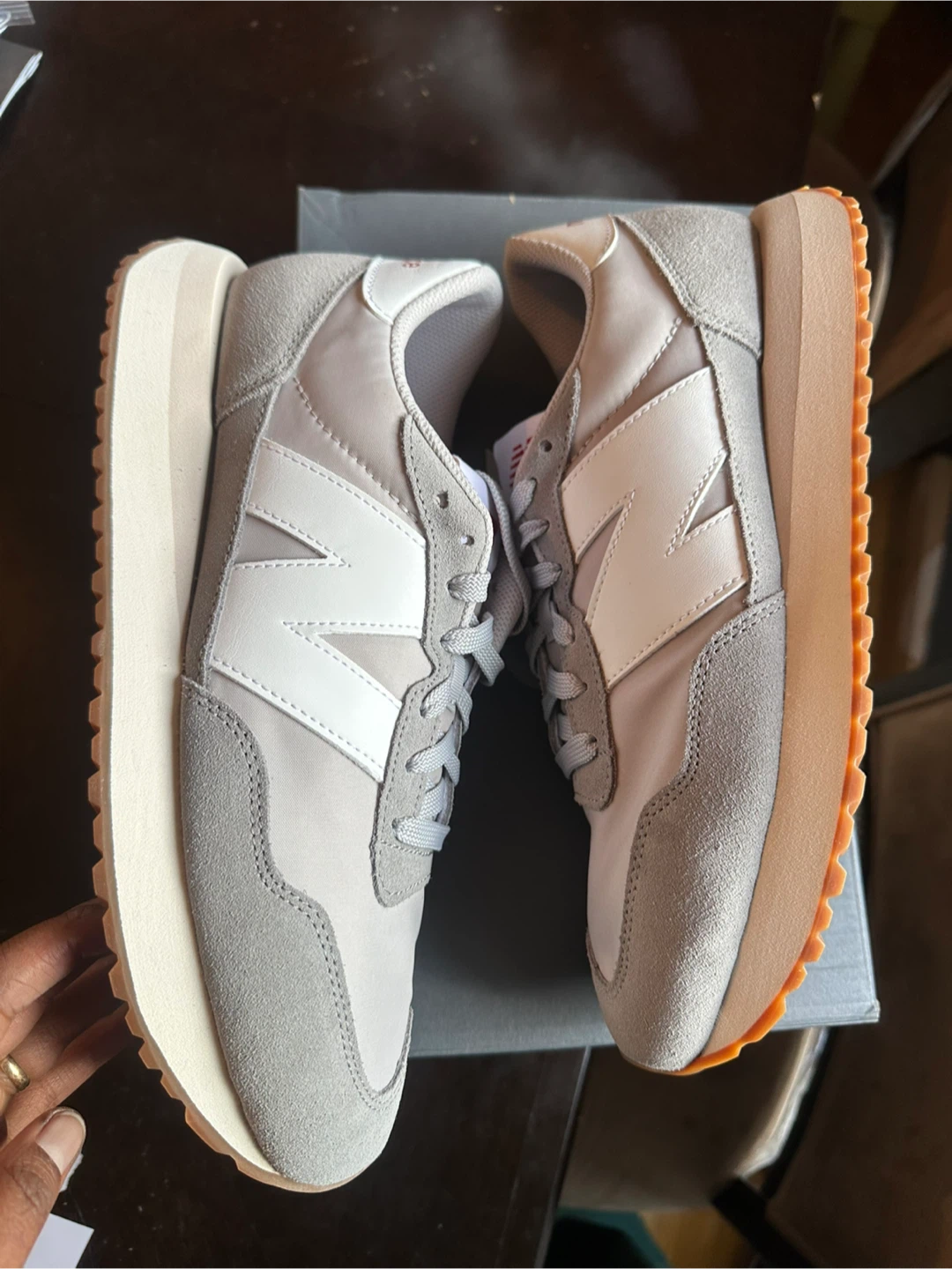 New Balance 237 Grey/White Sneakers size 10