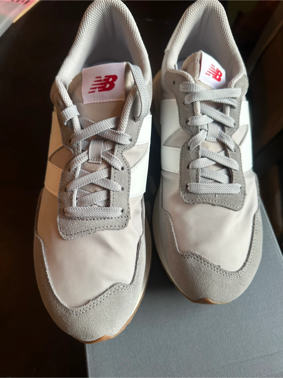 New Balance 237 Grey/White Sneakers size 10 - photo 2