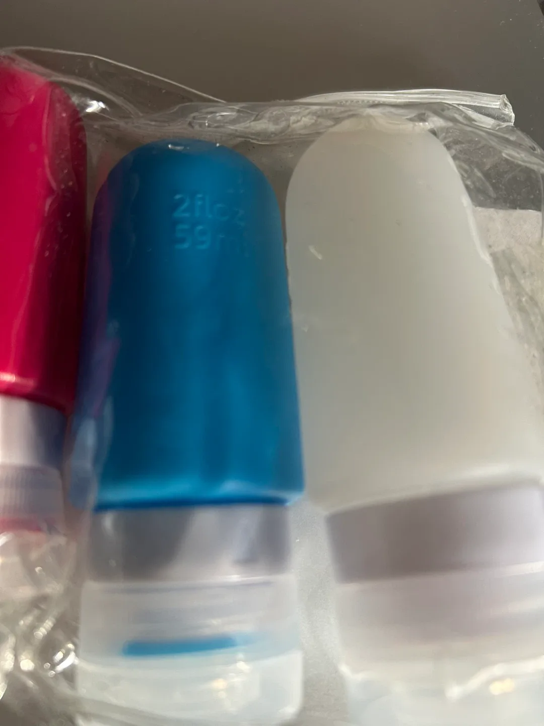 QUO Beauty Silicone Bottles 3 x 59ml image indicator(2)