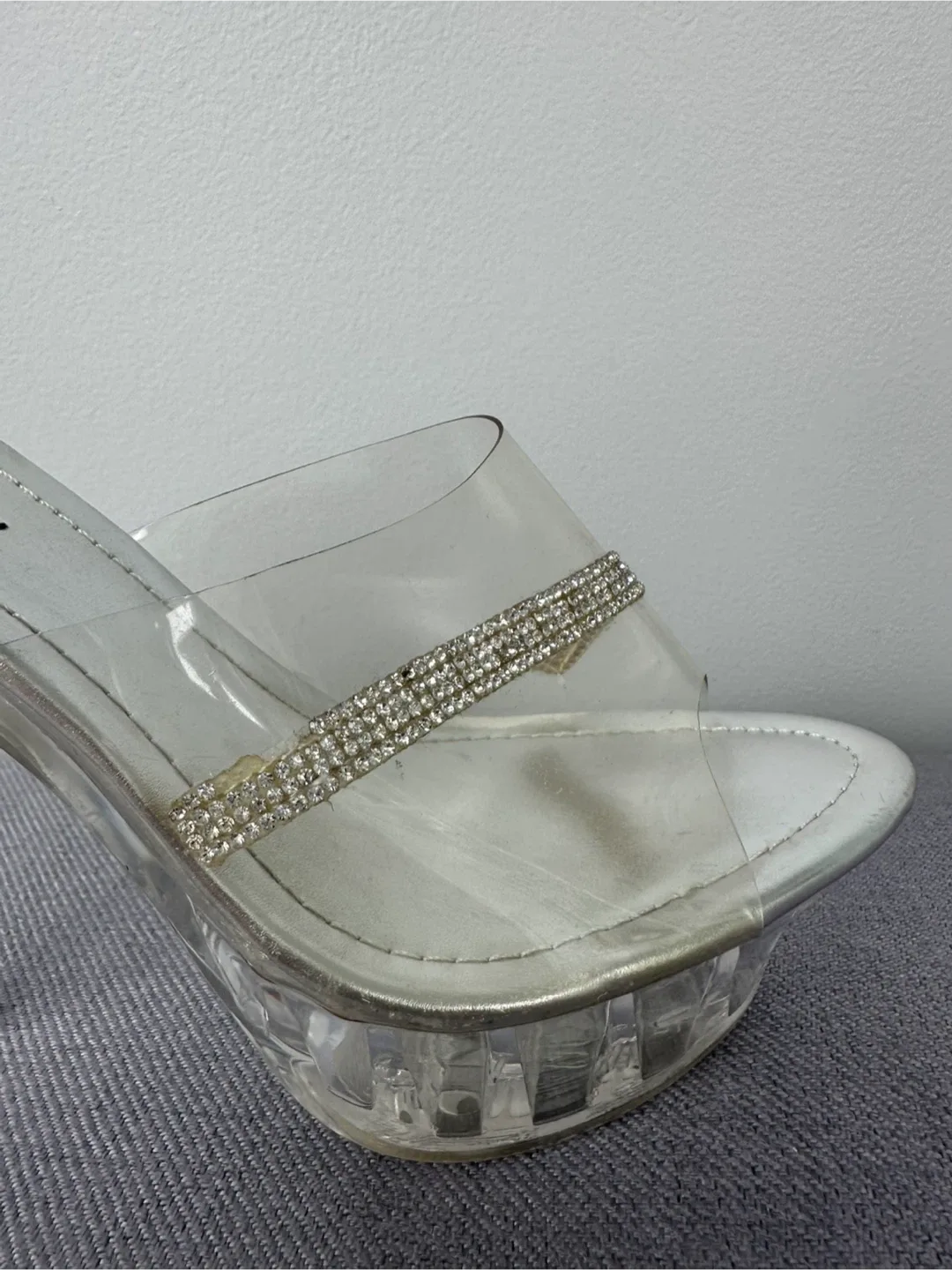 Forever Rhinestone Platform Heels image indicator(6)