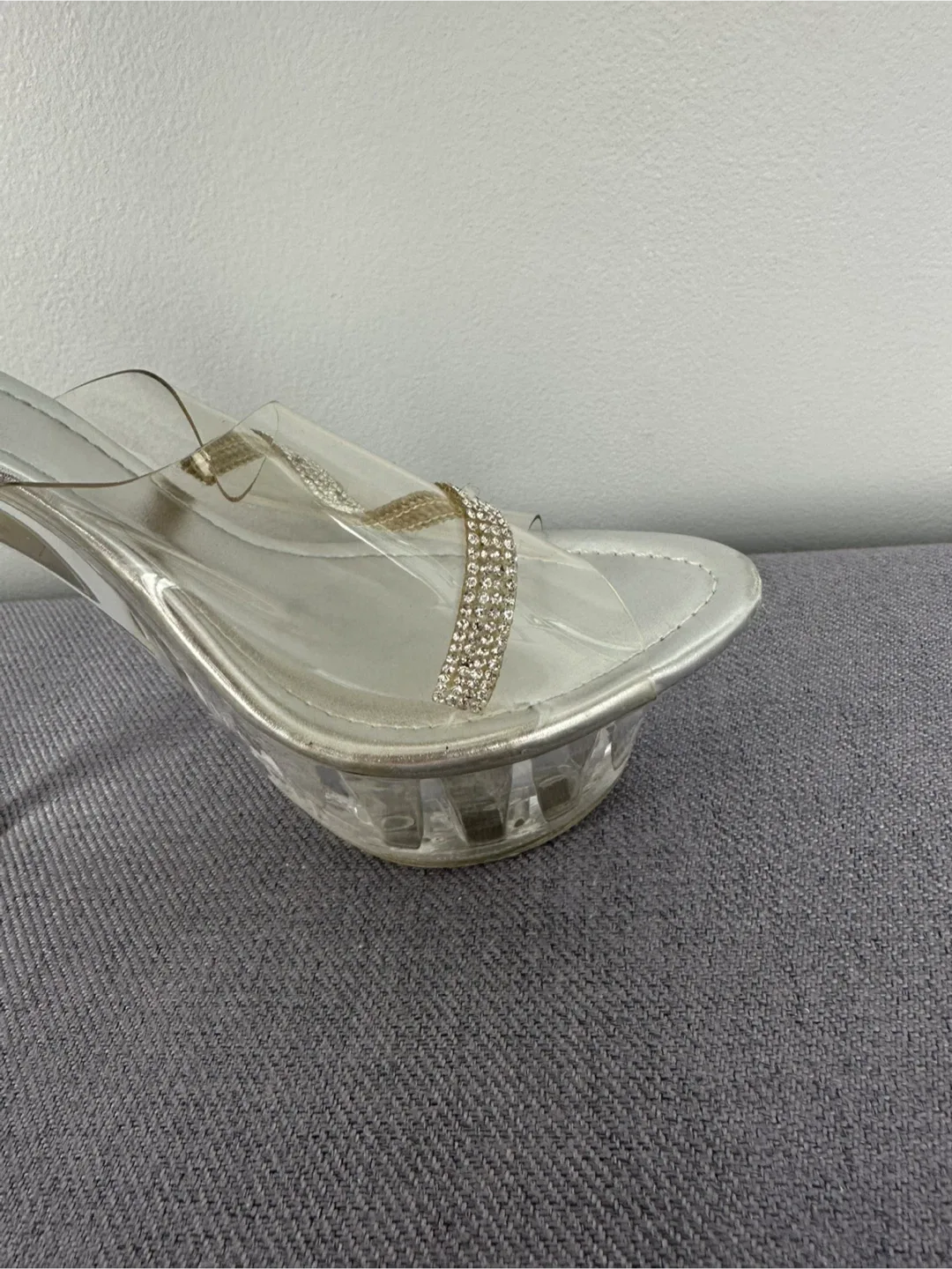 Forever Rhinestone Platform Heels image indicator(7)