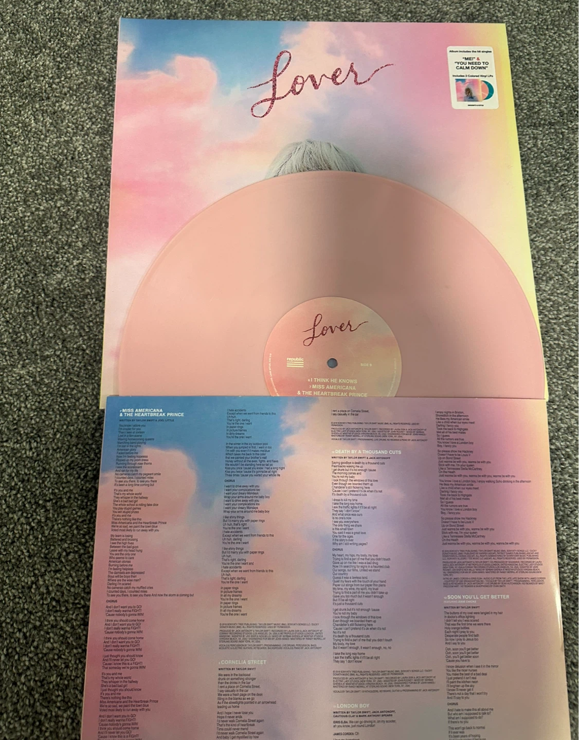 Taylor Swift - Lover Vinyl Record - photo 4