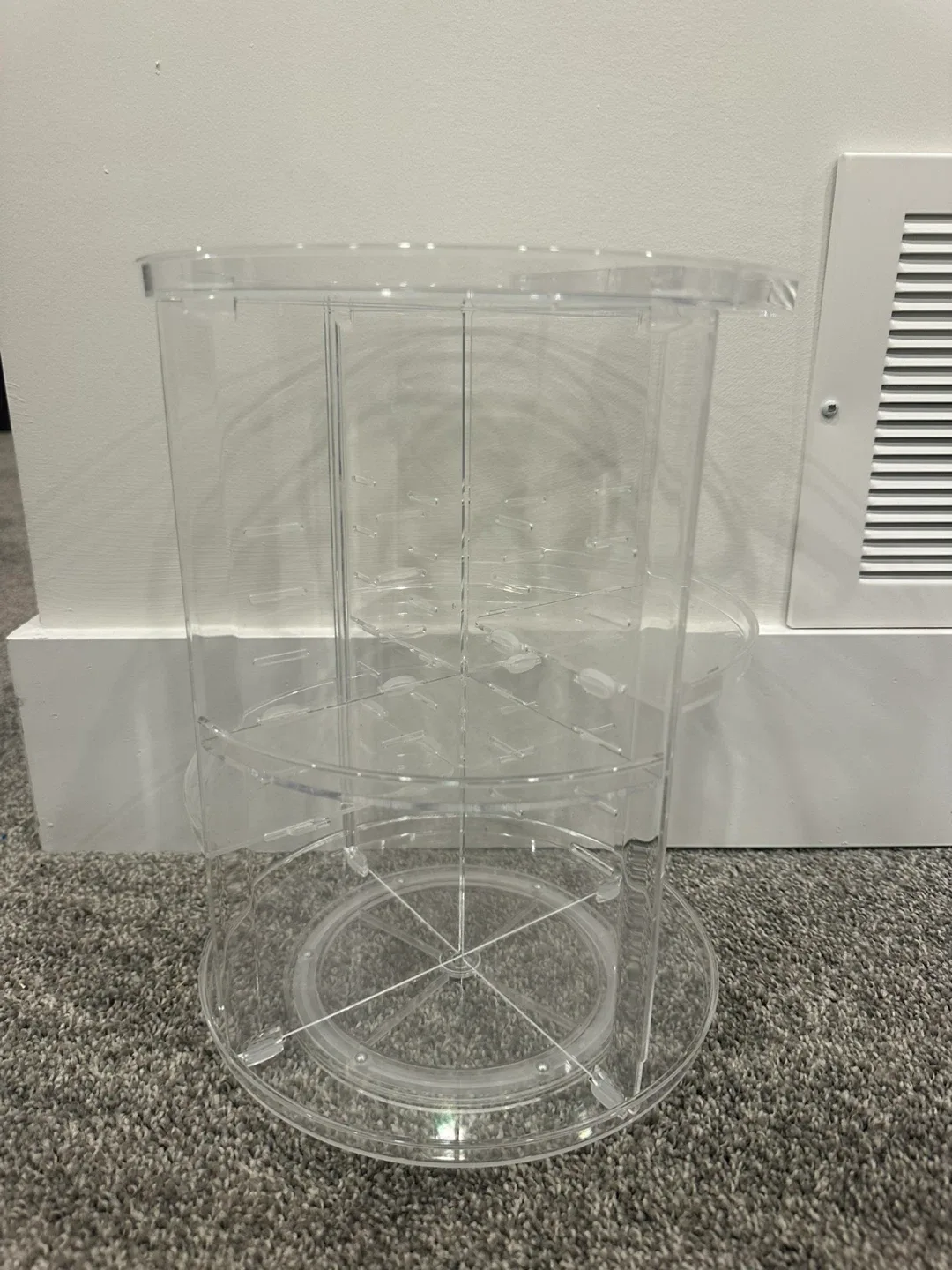 Rotating Makeup Organizer - Clear