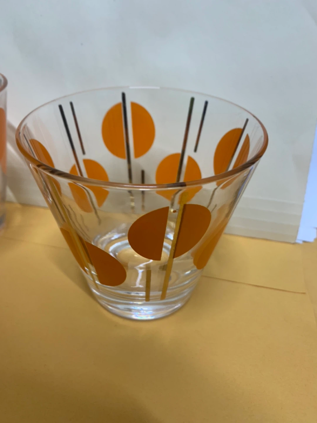 Vintage Fred Press Orange Mod Glasses - photo 5