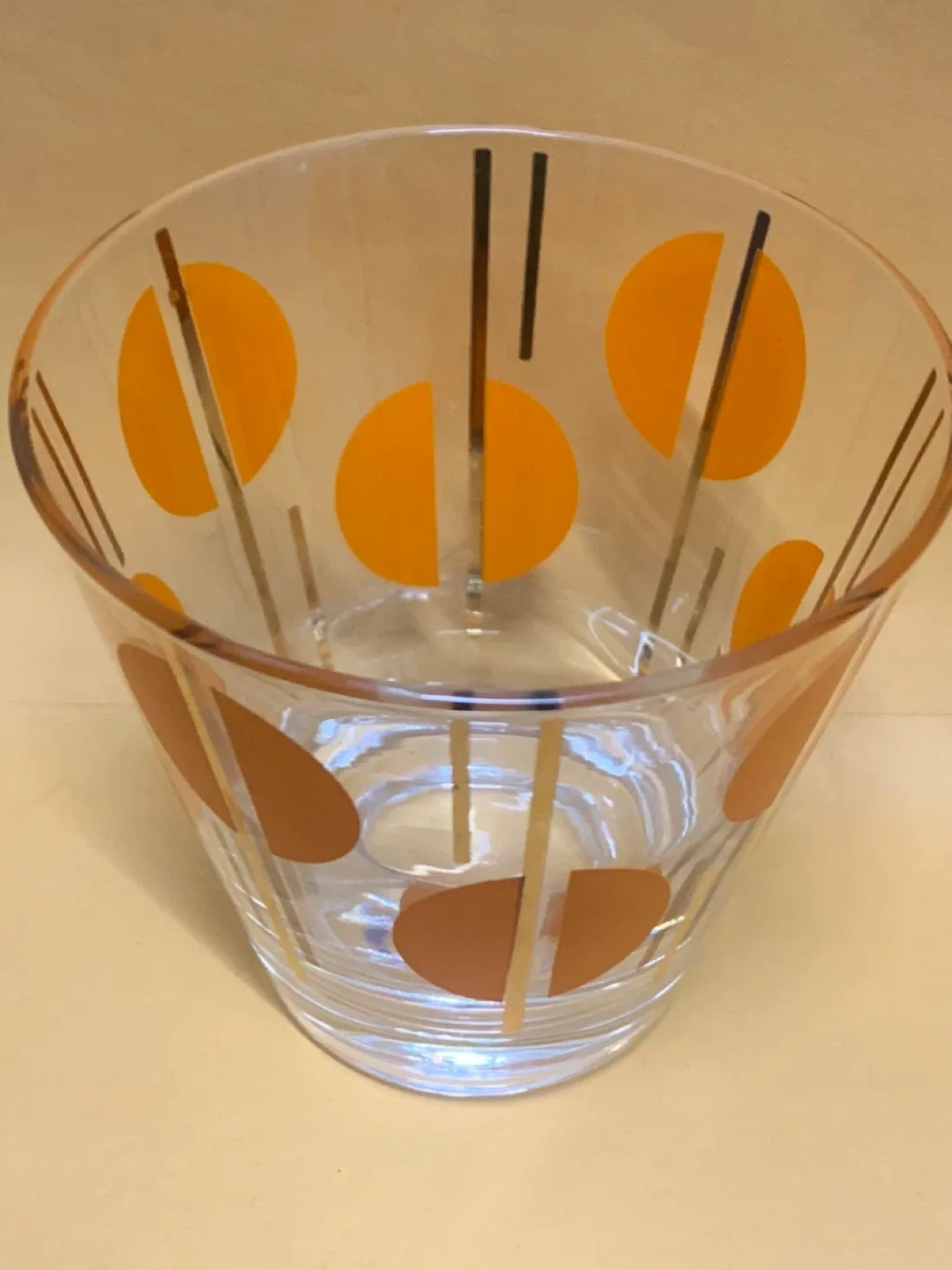 Vintage Fred Press Orange Mod Glasses image indicator(2)