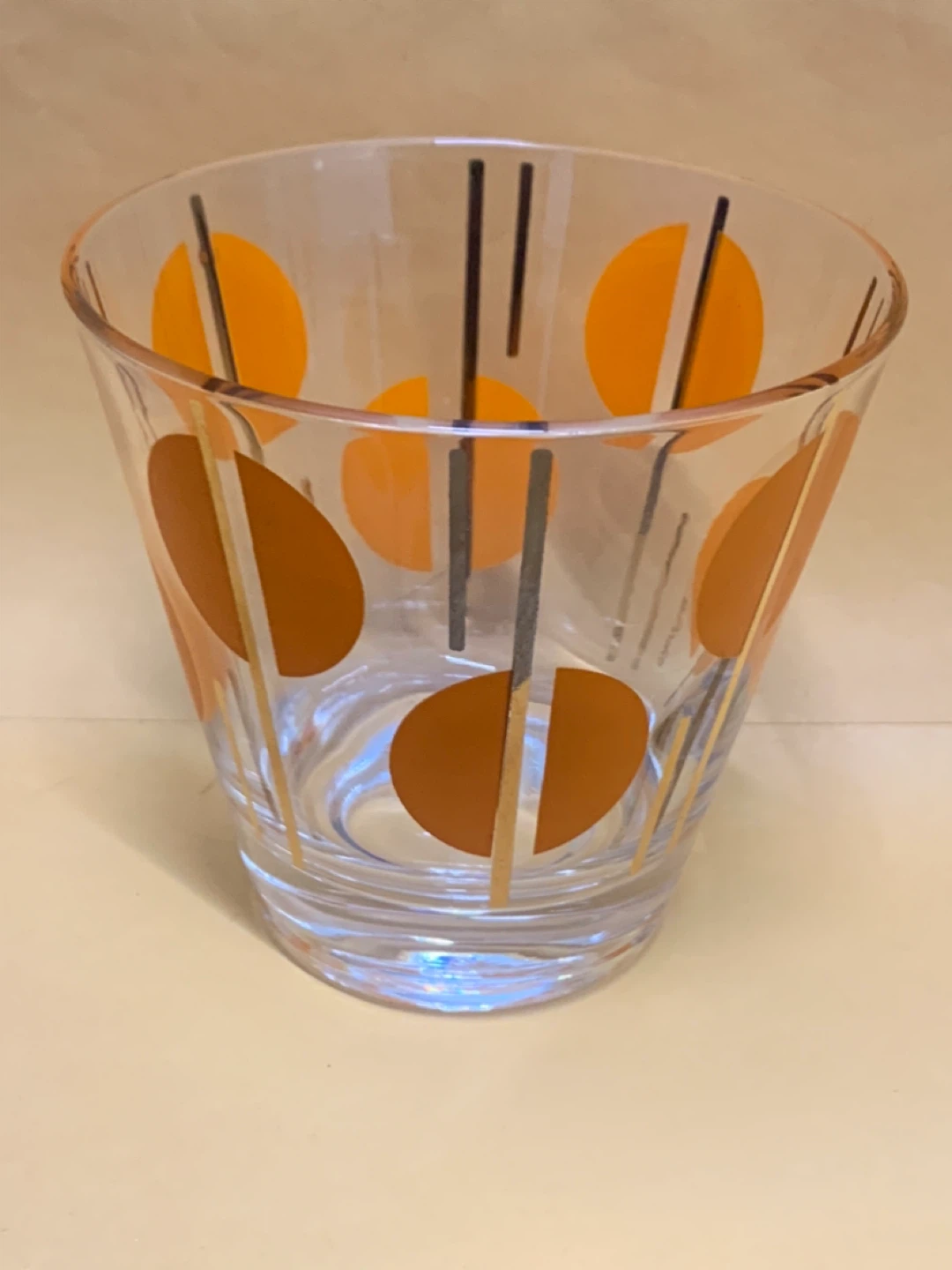 Vintage Fred Press Orange Mod Glasses
