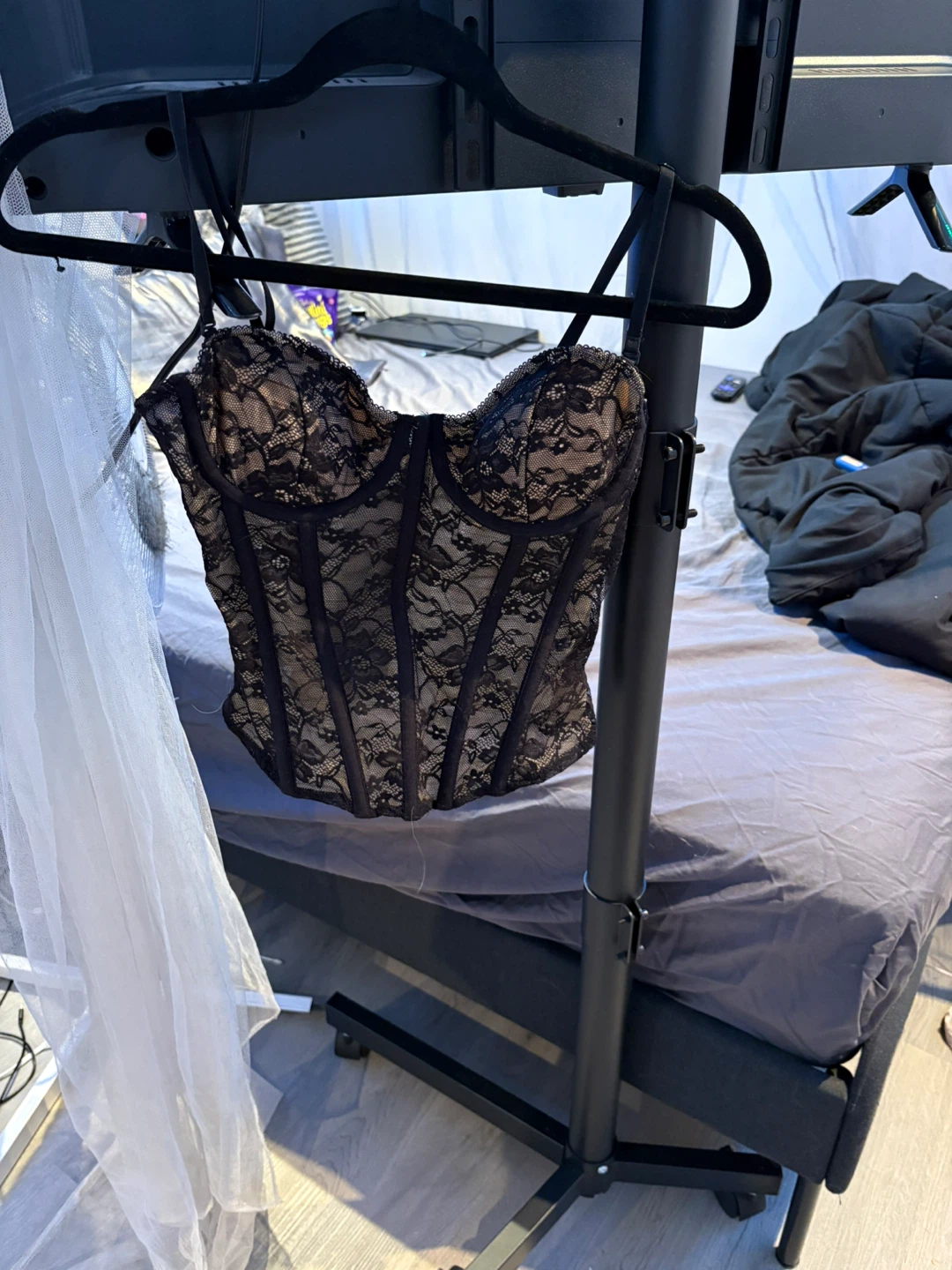 Garage Lace Corset Top - Size P/S